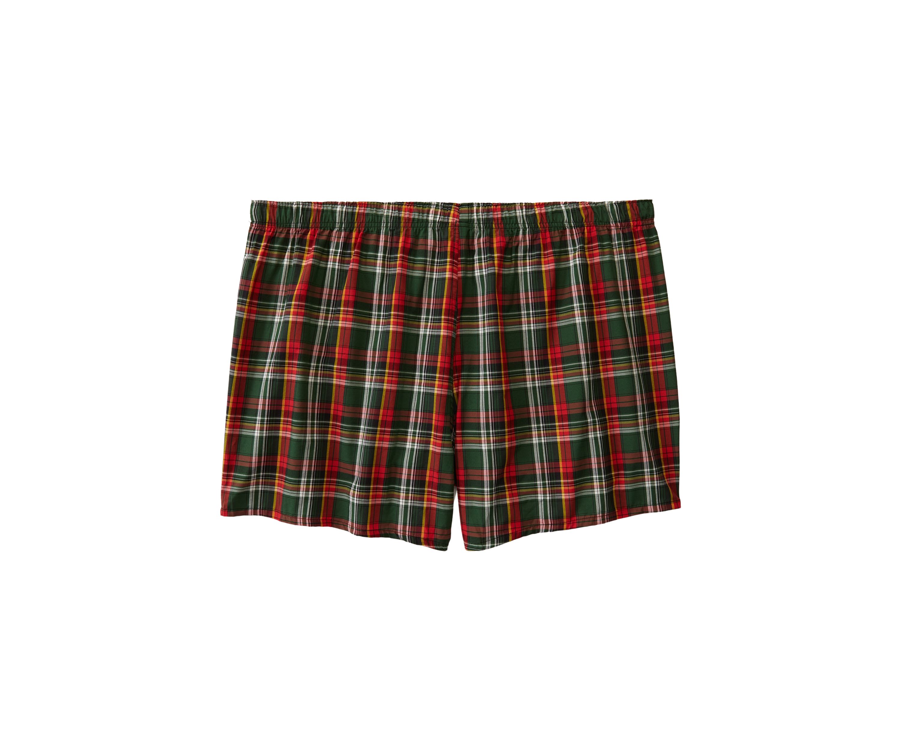Big & Tall Plaid Printed Boxers
