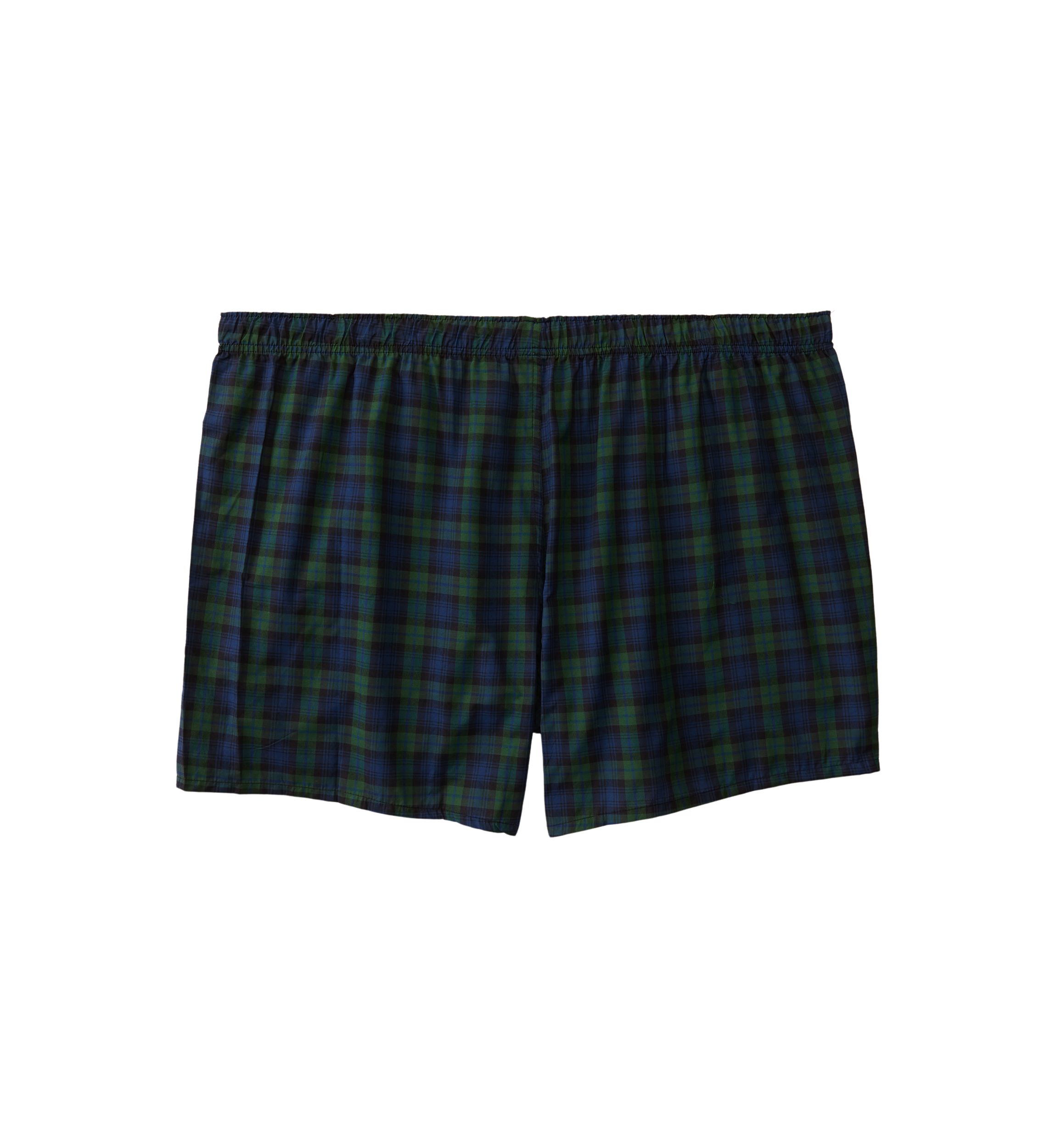 Big & Tall Plaid Printed Boxers