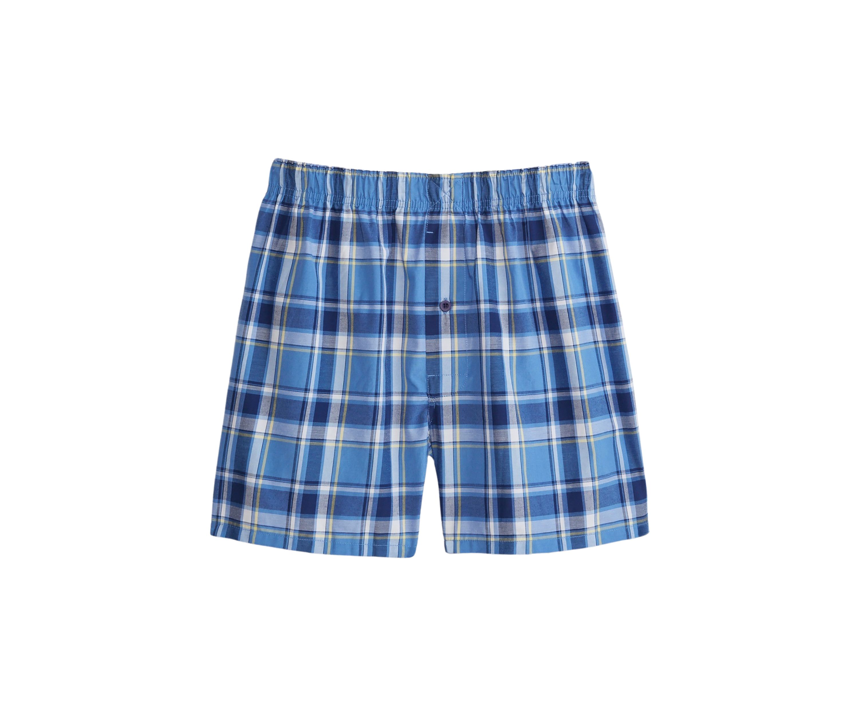 Big & Tall Plaid Boxers