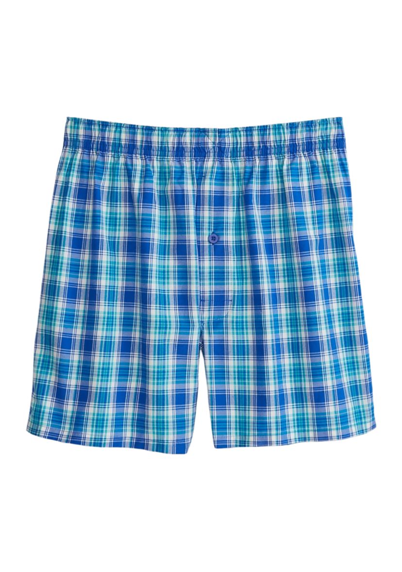Big & Tall Plaid Boxers