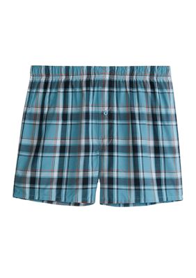 Saddlebred Big Tall Plaid Boxers belk