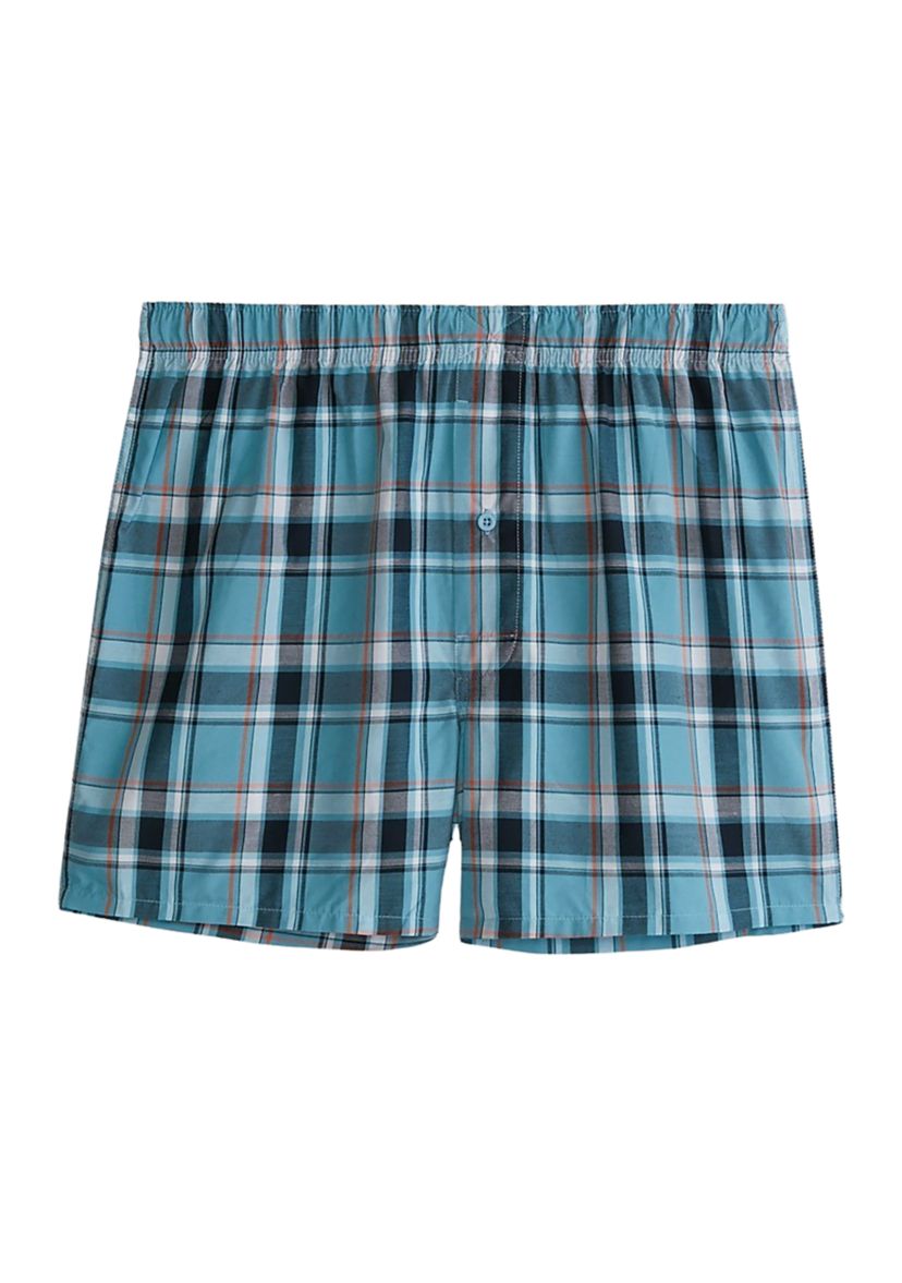 Big & Tall Plaid Boxers