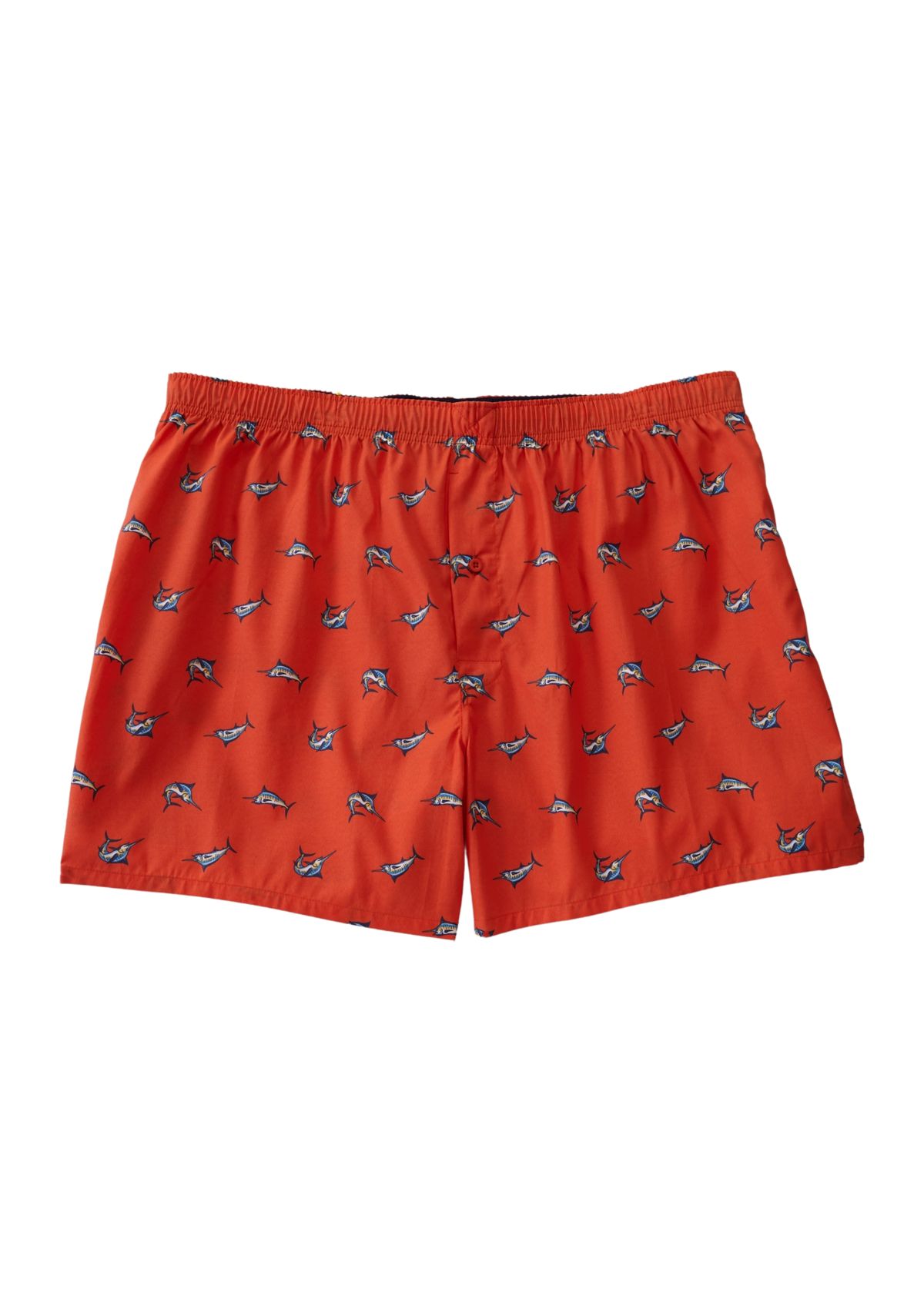 Big & Tall Swordfish Printed Boxers