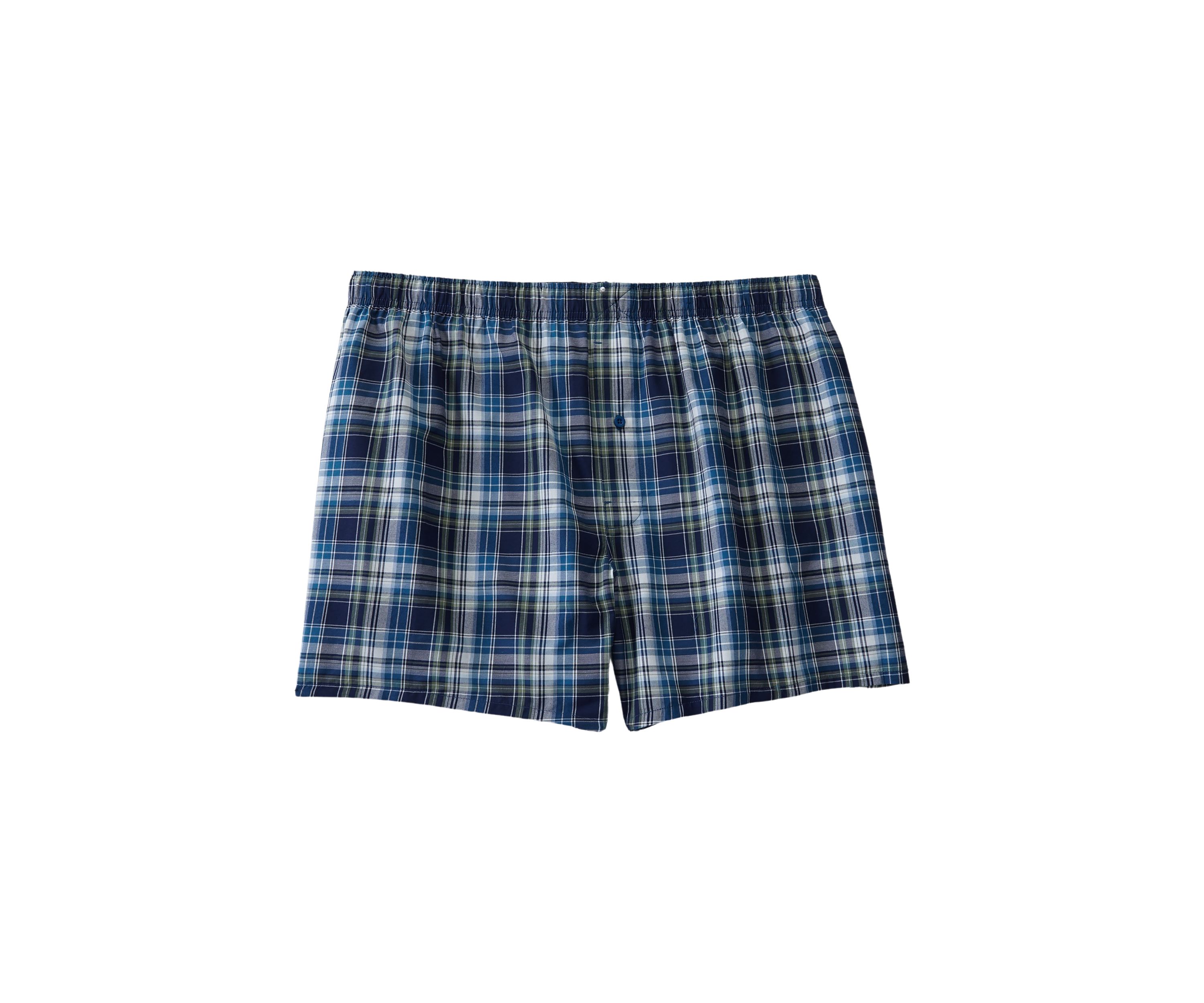 Big & Tall Plaid Boxers