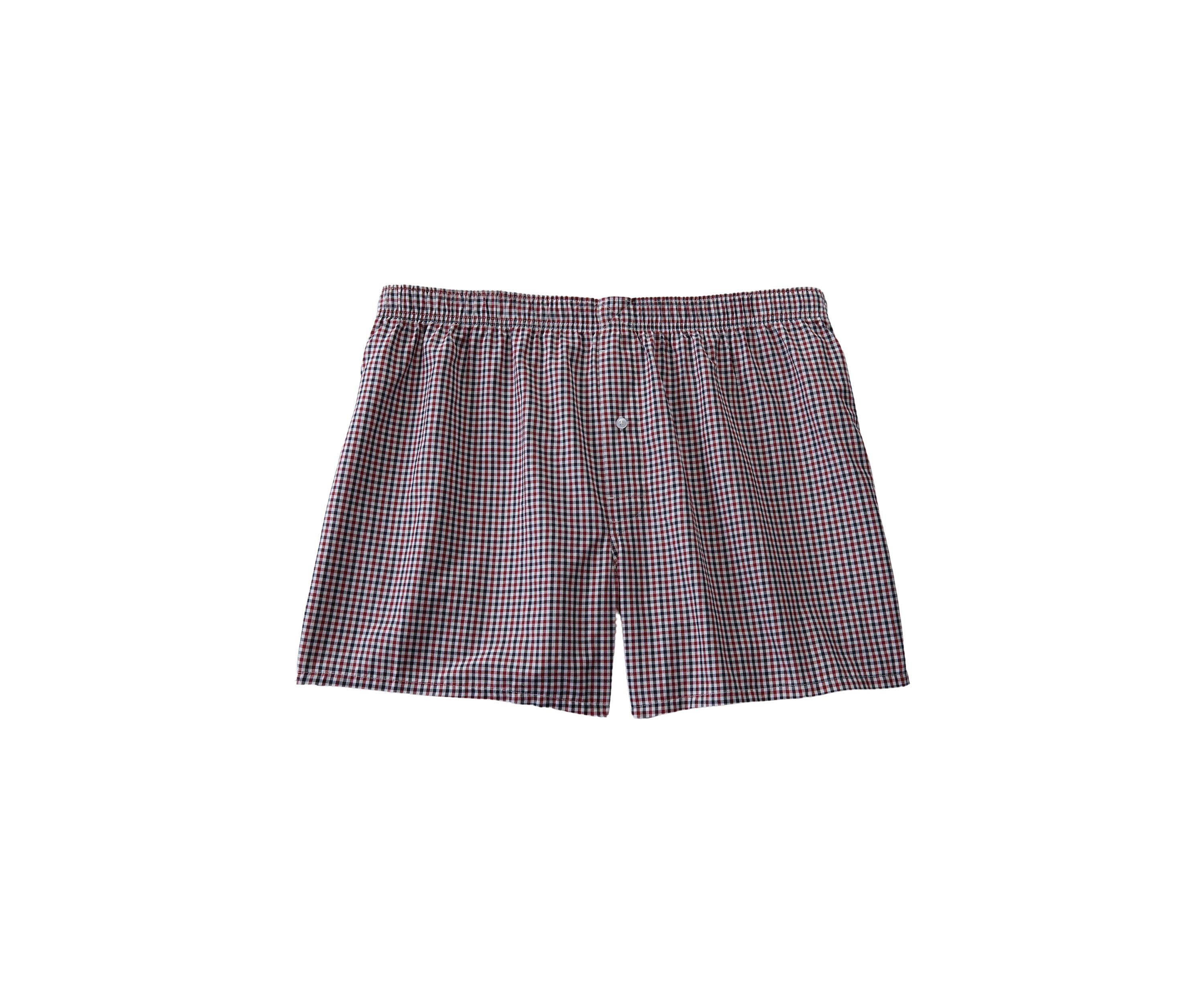 Big & Tall Plaid Boxers
