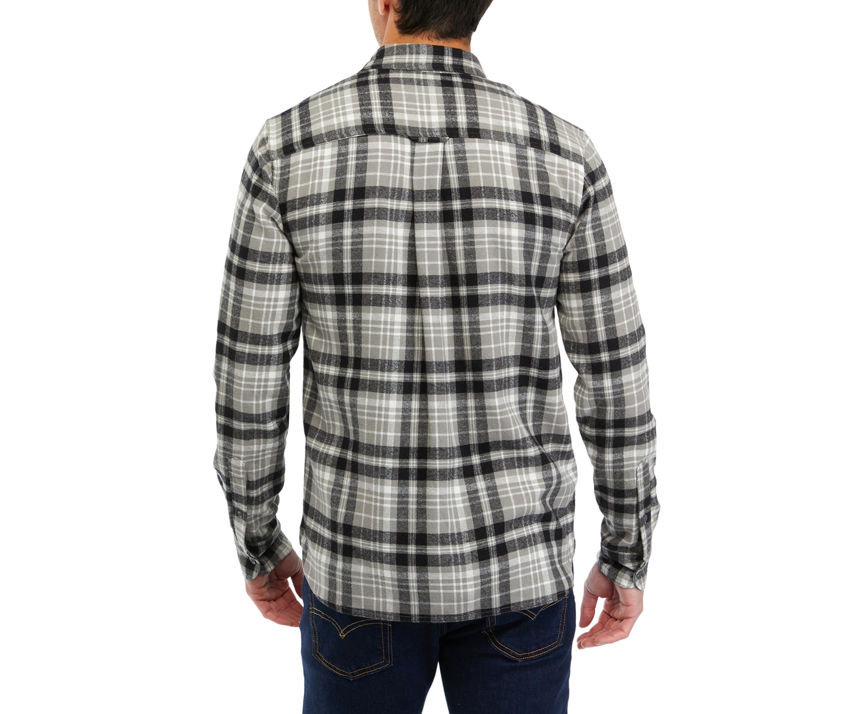 Long Sleeve 2 Pocket Flannel Shirt  