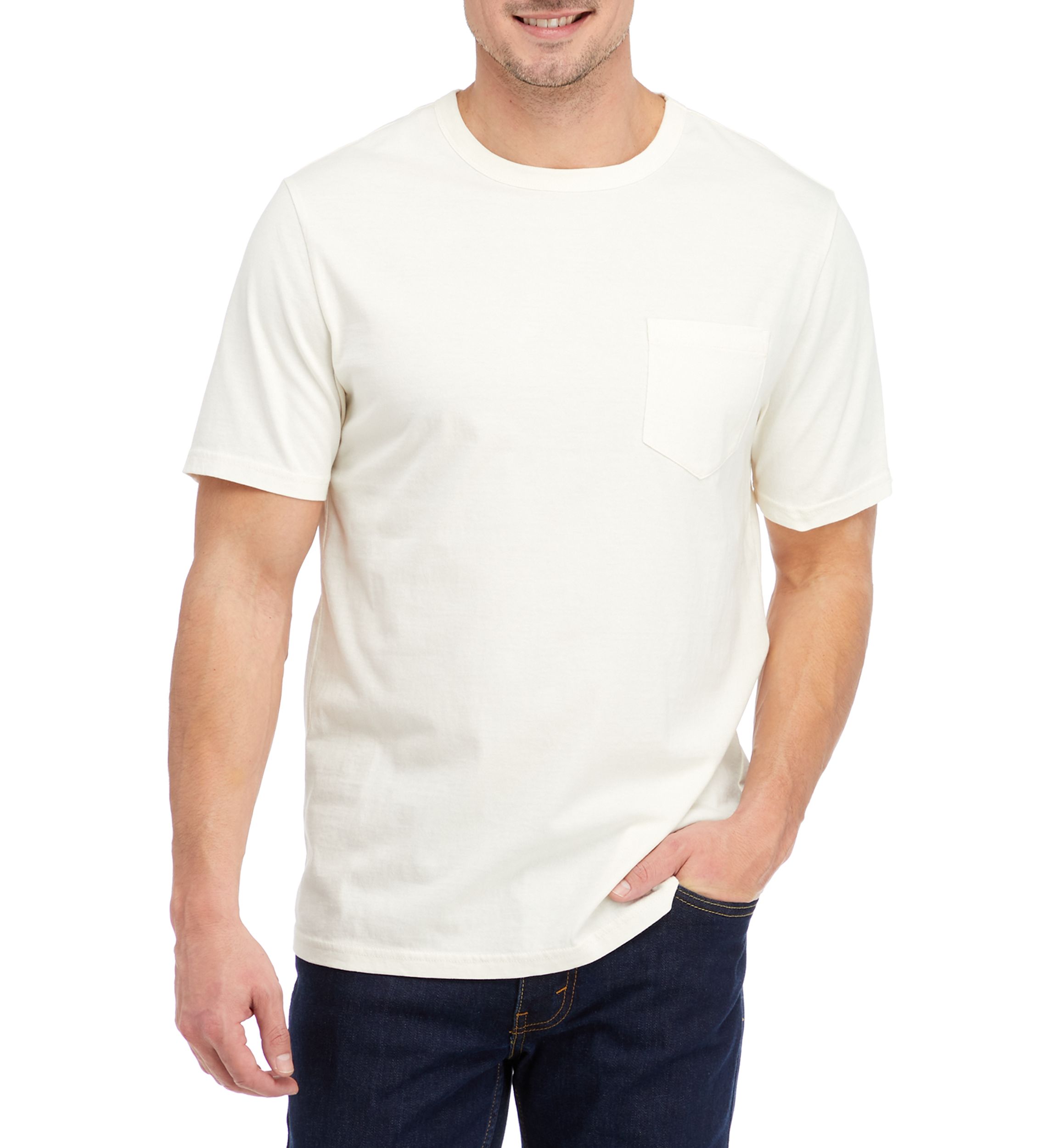 Short Sleeve Pocket Solid T-Shirt
