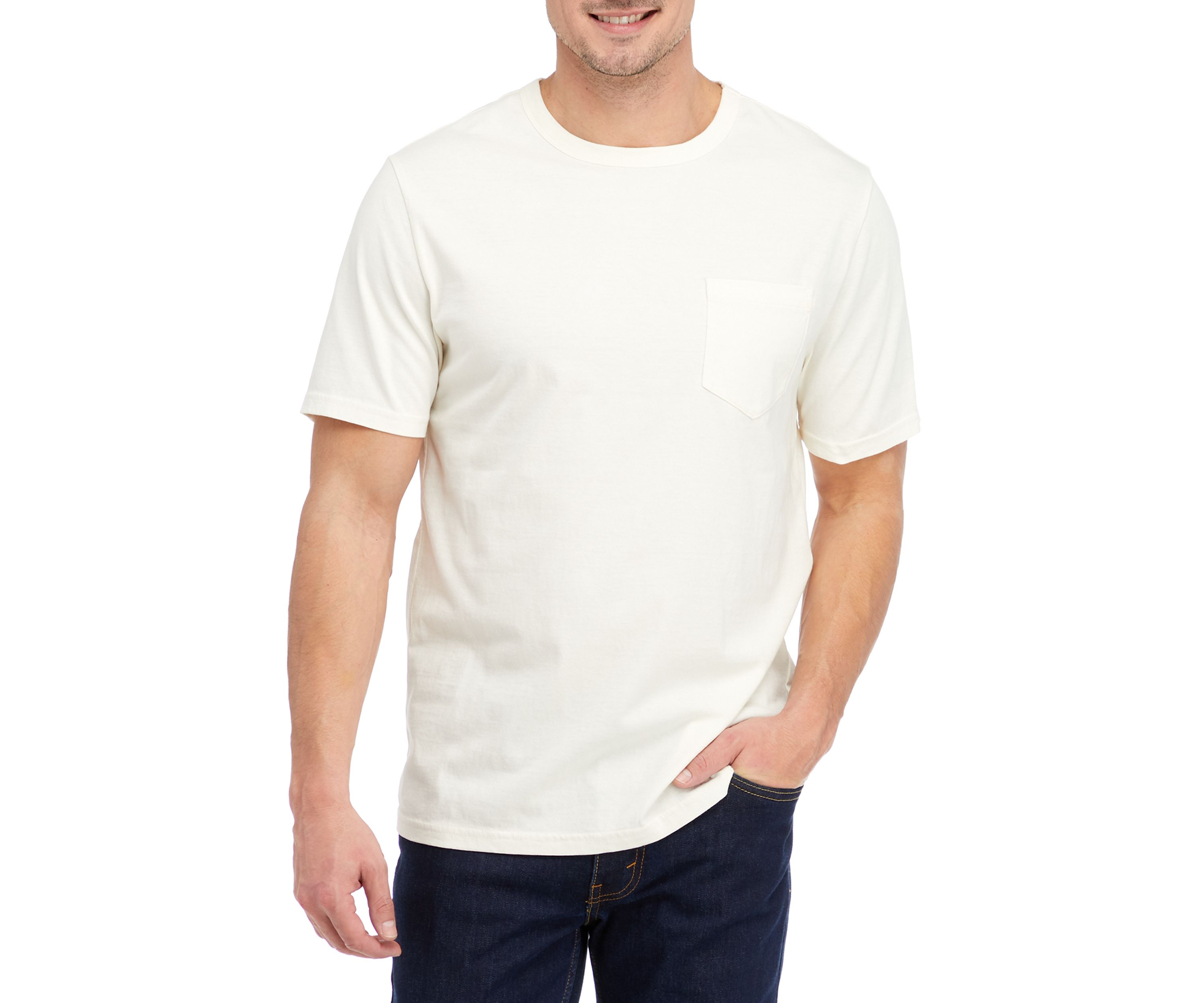 Short Sleeve Pocket Solid T-Shirt