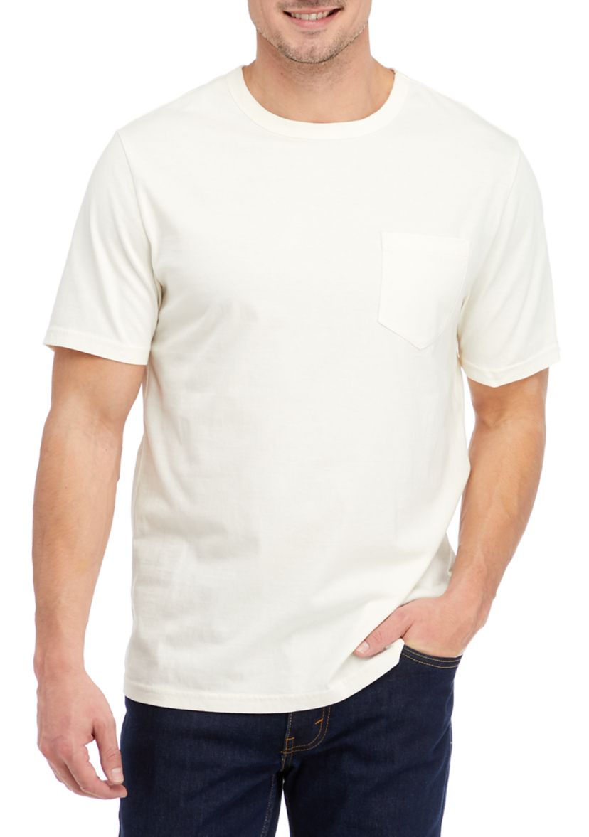 Short Sleeve Pocket Solid T-Shirt