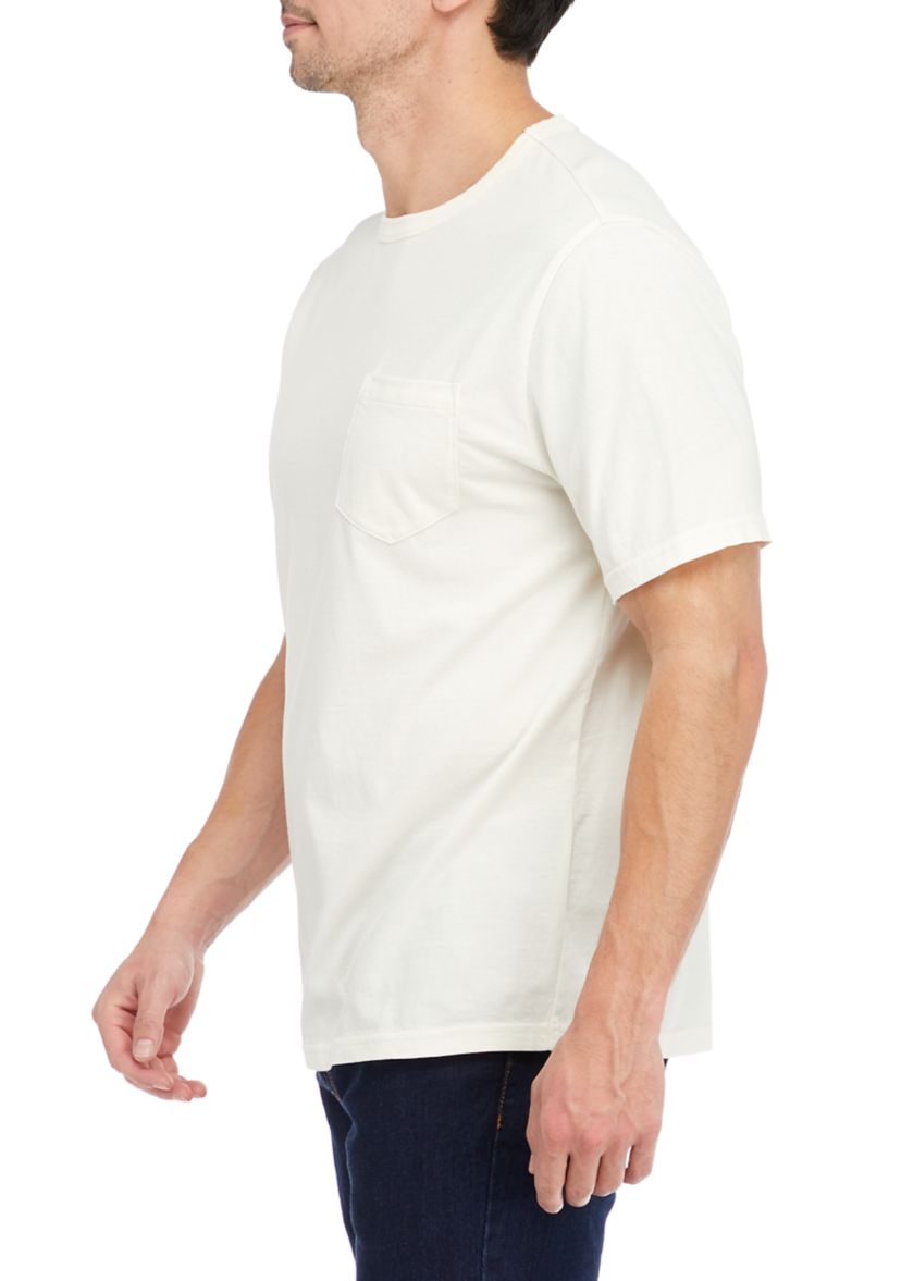 Short Sleeve Pocket Solid T-Shirt