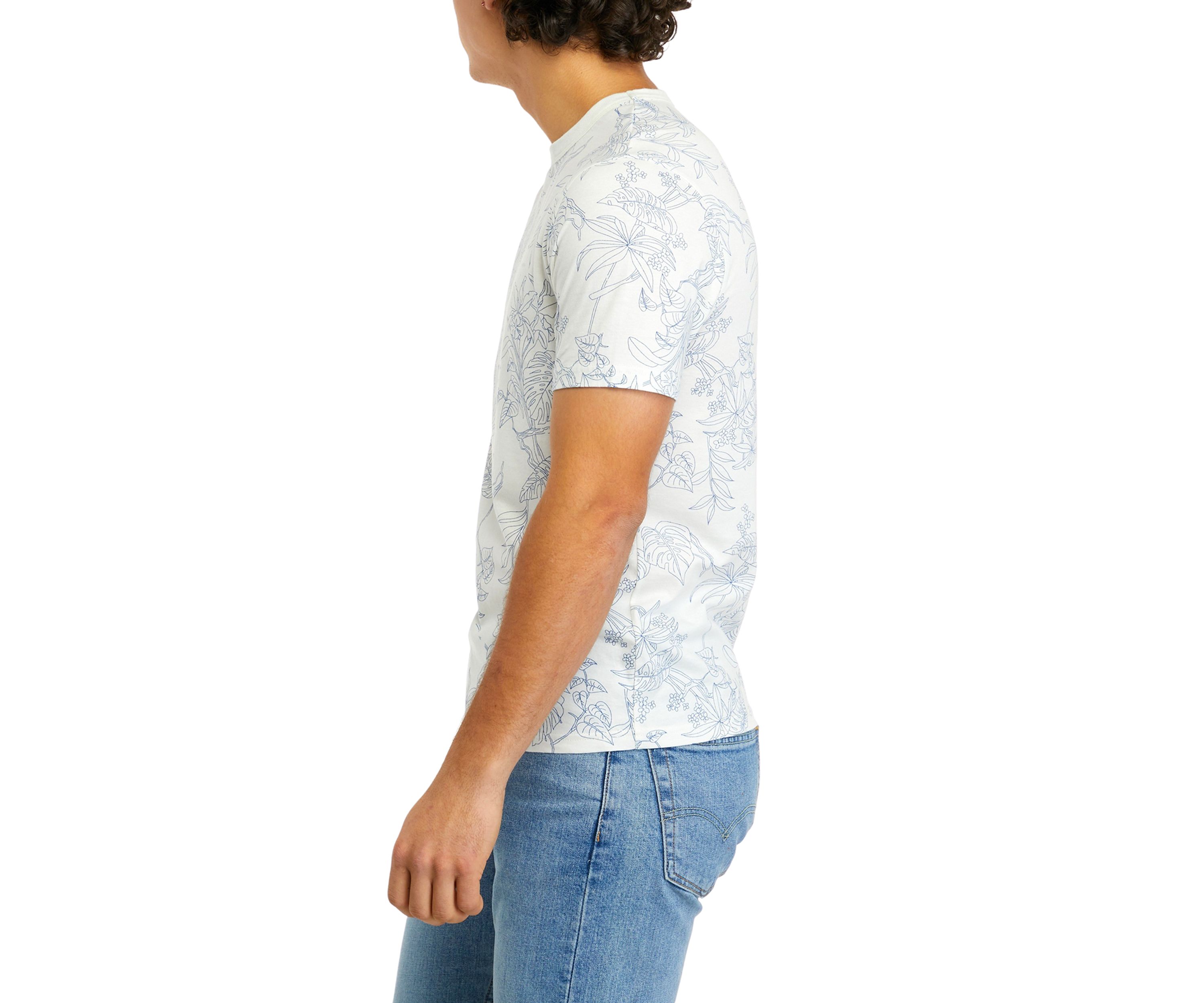 Short Sleeve Crew Neck Printed T-Shirt