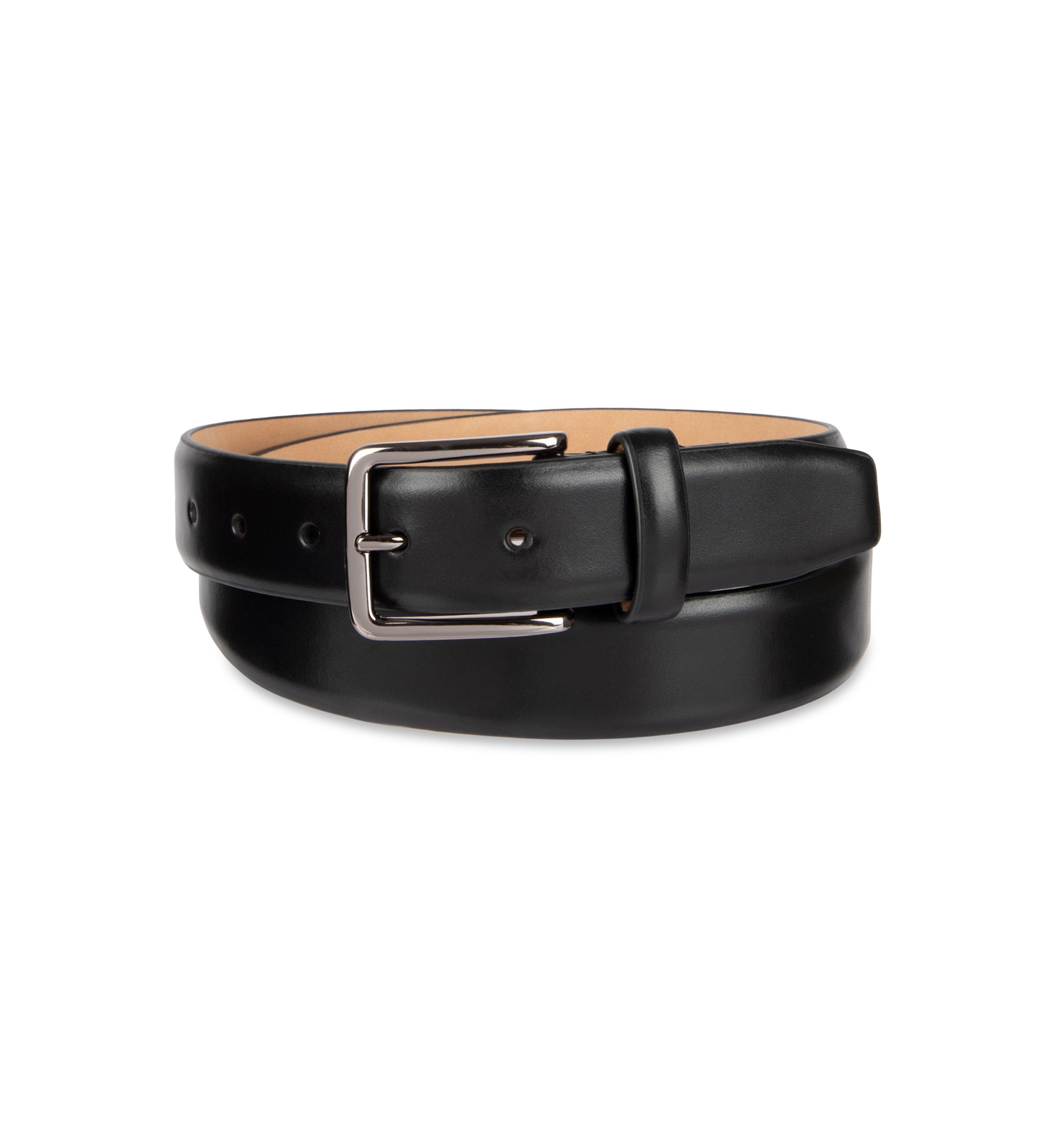 Mens Feather Edge Dress Belt