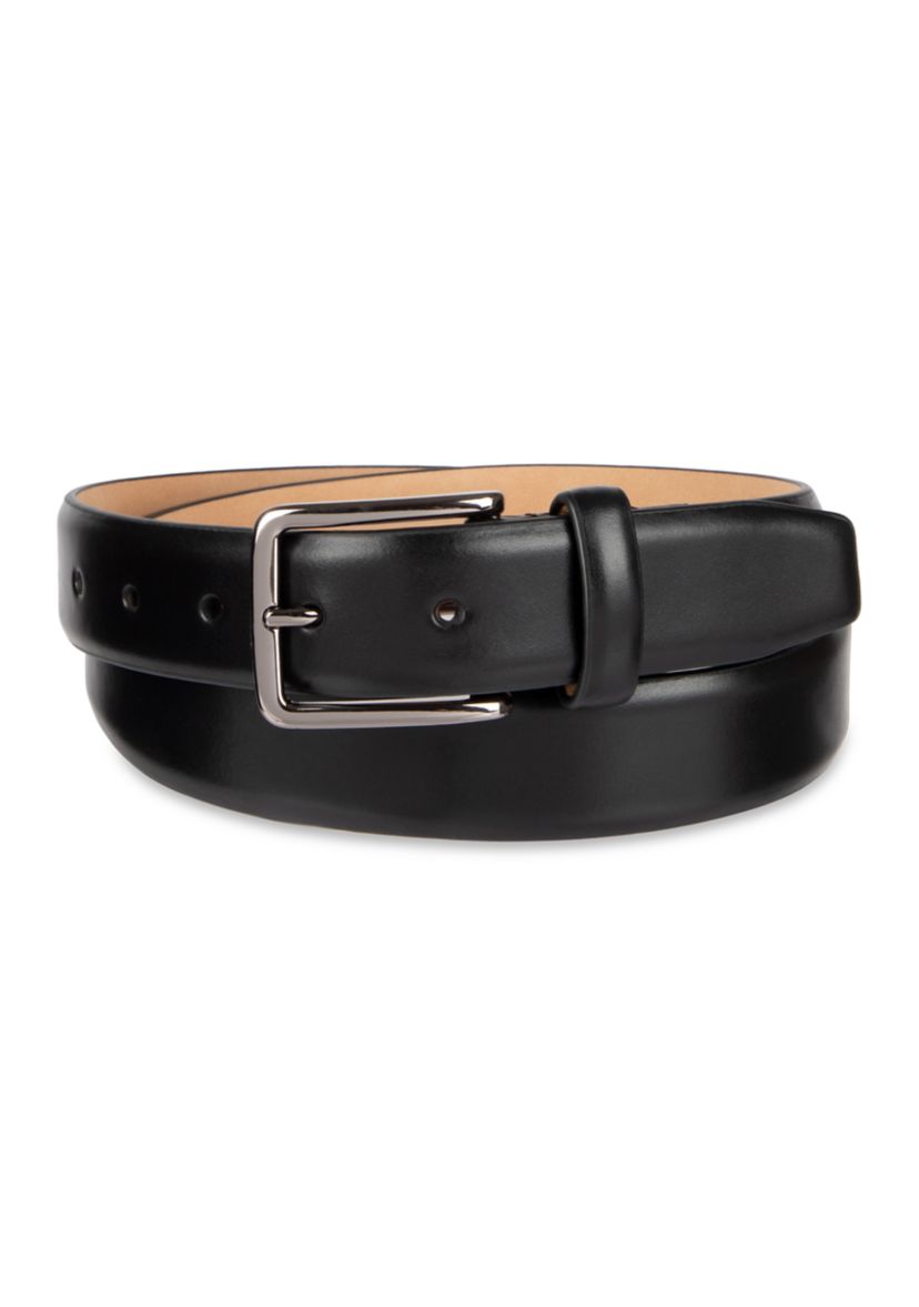 Mens Feather Edge Dress Belt