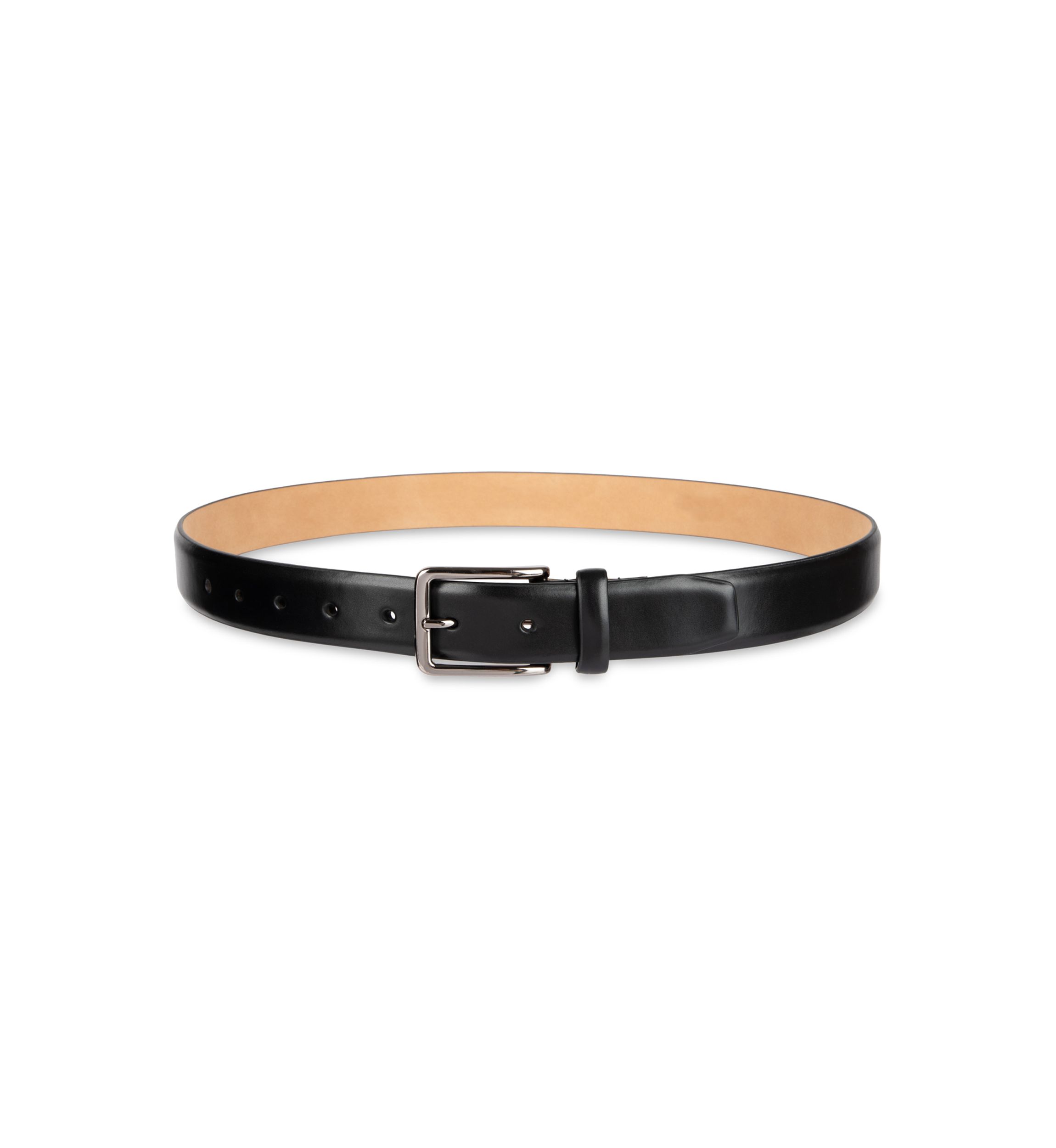 Mens Feather Edge Dress Belt