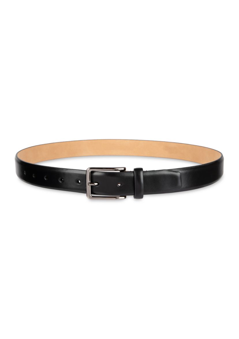 Mens Feather Edge Dress Belt