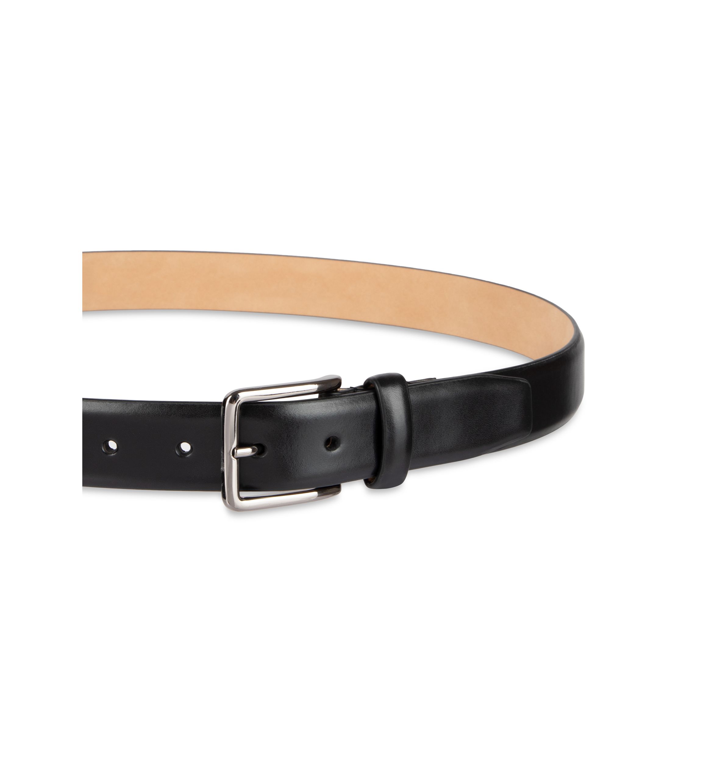 Mens Feather Edge Dress Belt