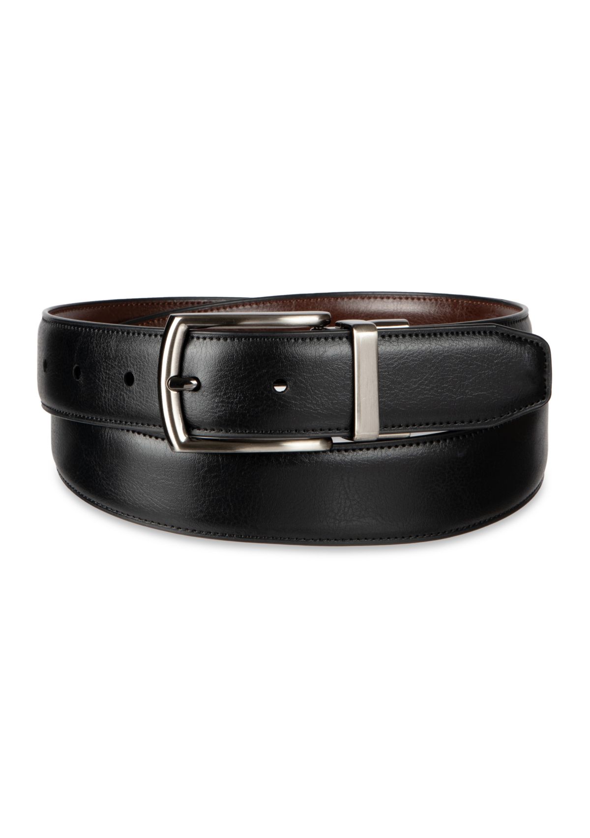 Mens Reversible Stretch Dress Belt