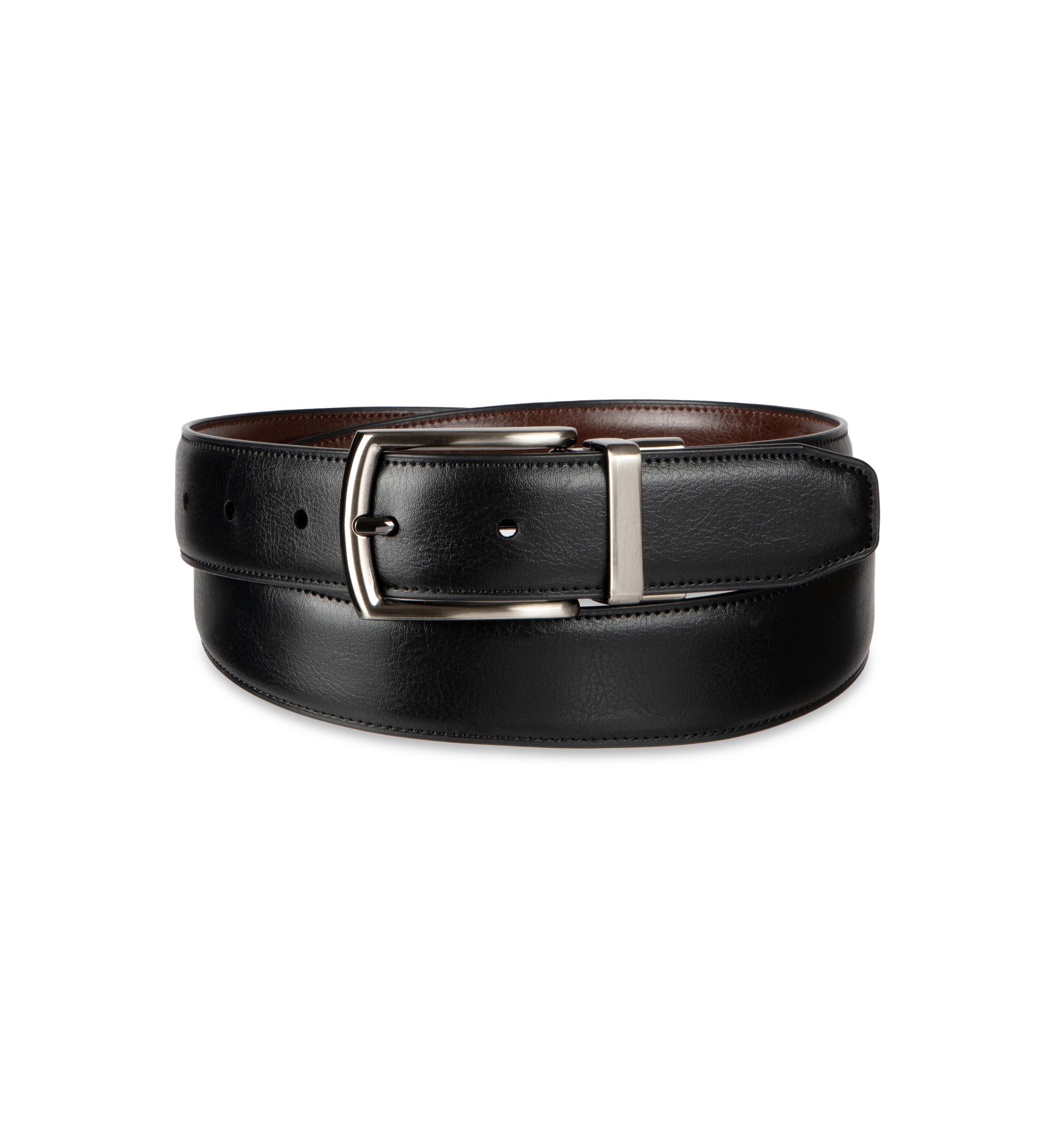 Mens Reversible Stretch Dress Belt