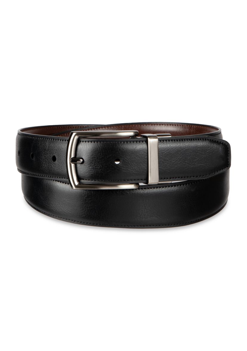 Mens Reversible Stretch Dress Belt