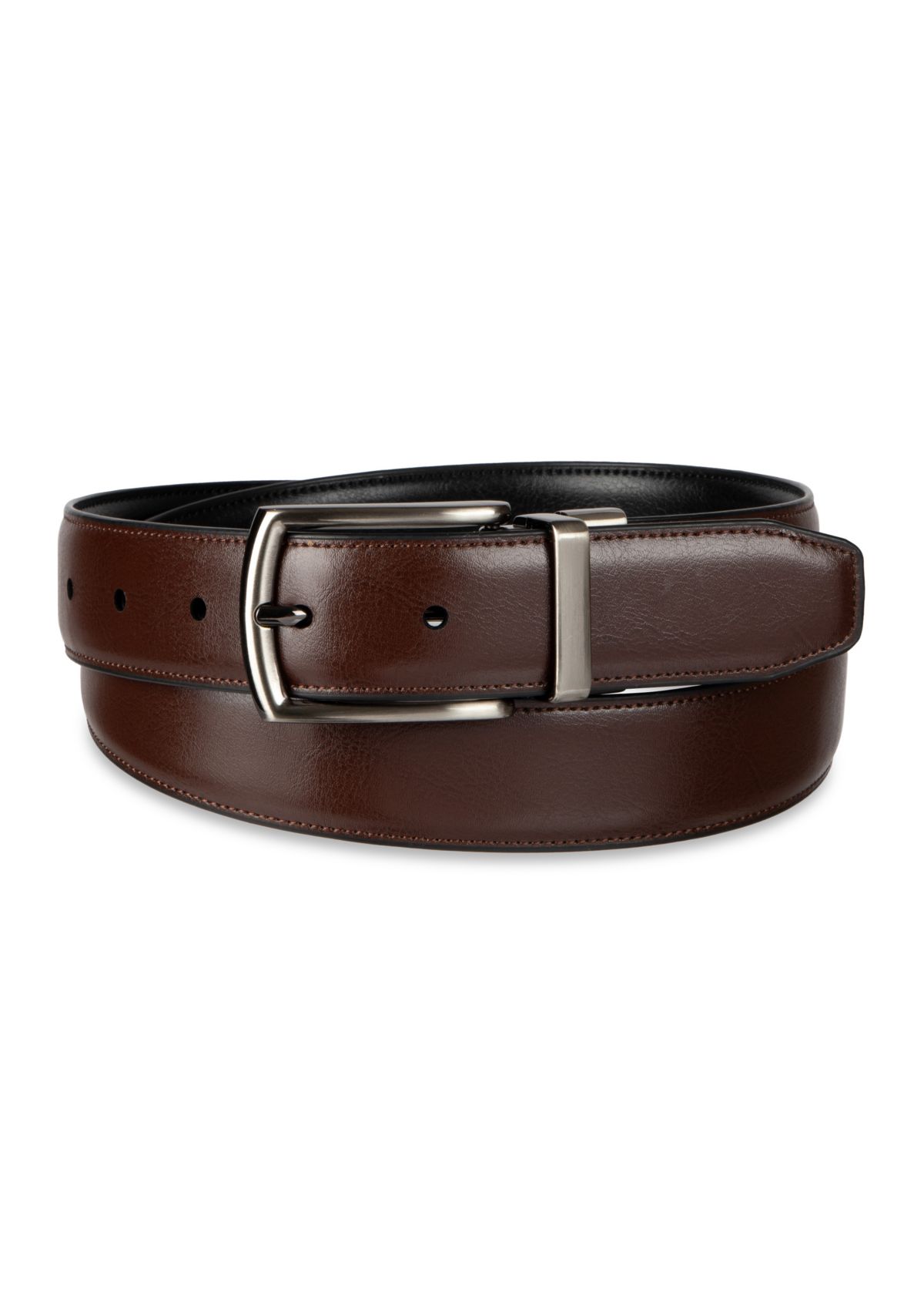 Mens Reversible Stretch Dress Belt