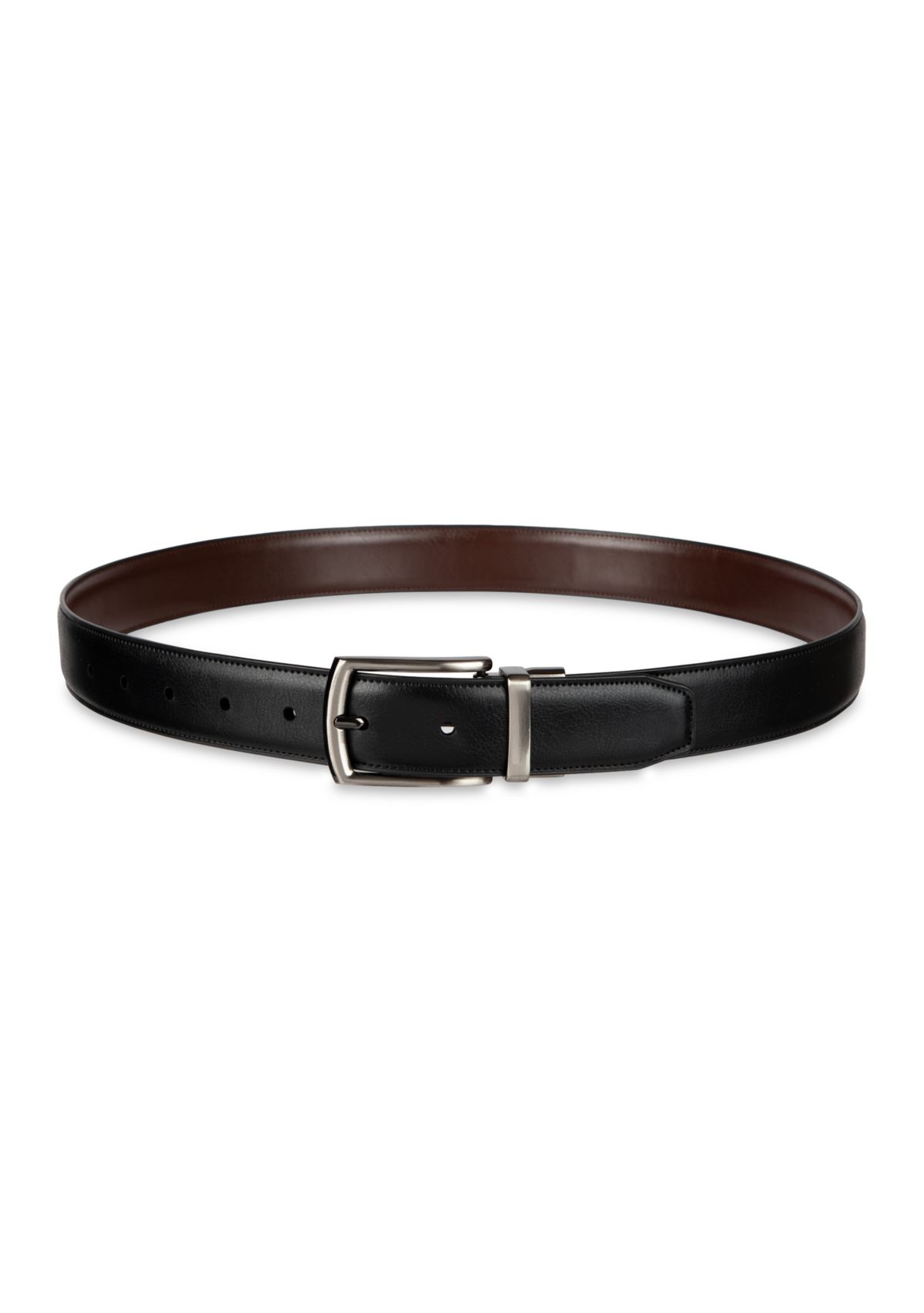 Mens Reversible Stretch Dress Belt