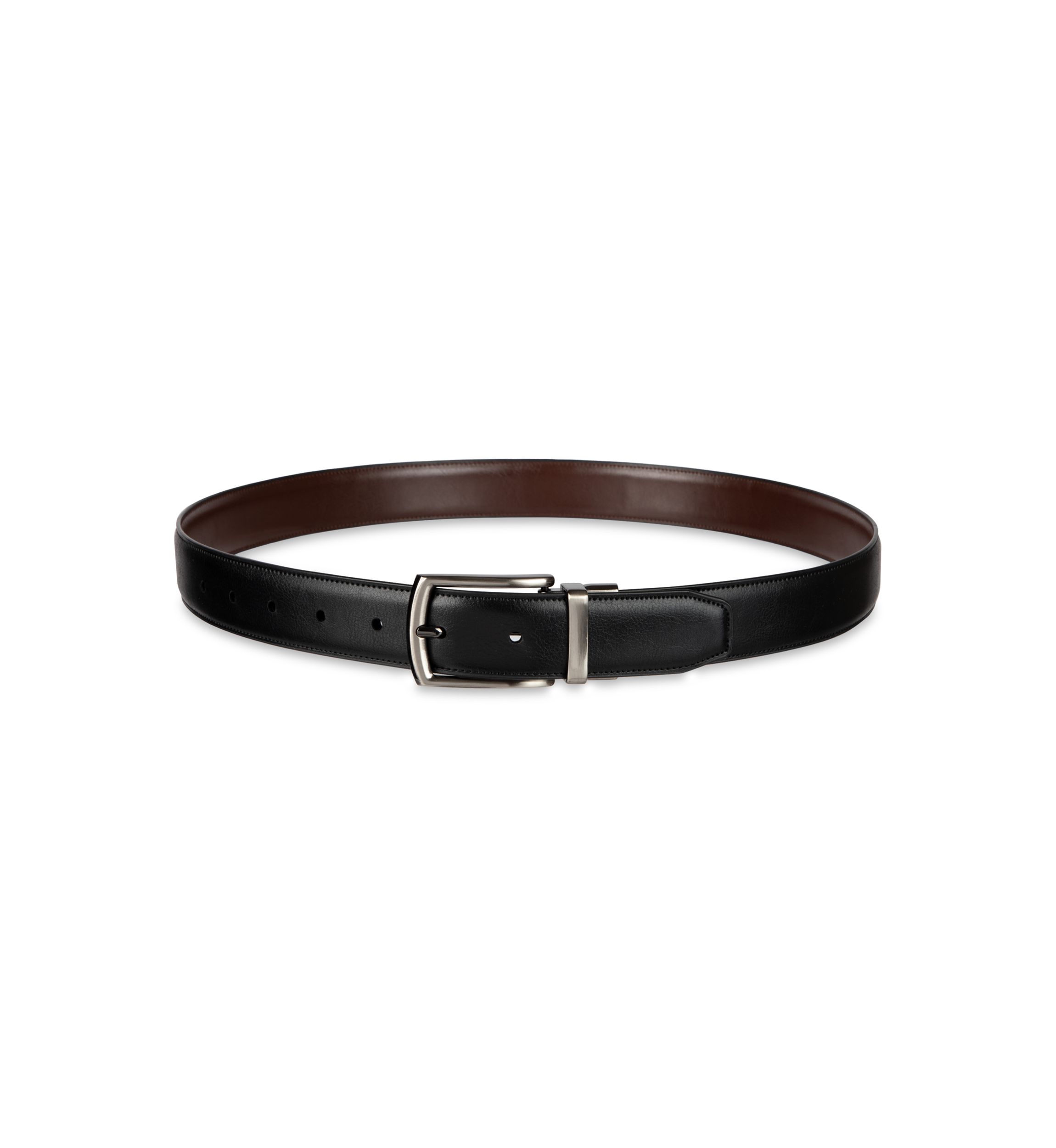 Mens Reversible Stretch Dress Belt
