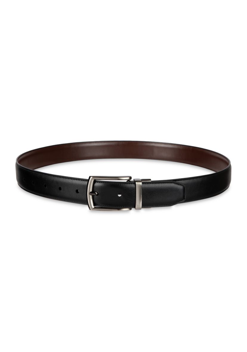 Mens Reversible Stretch Dress Belt