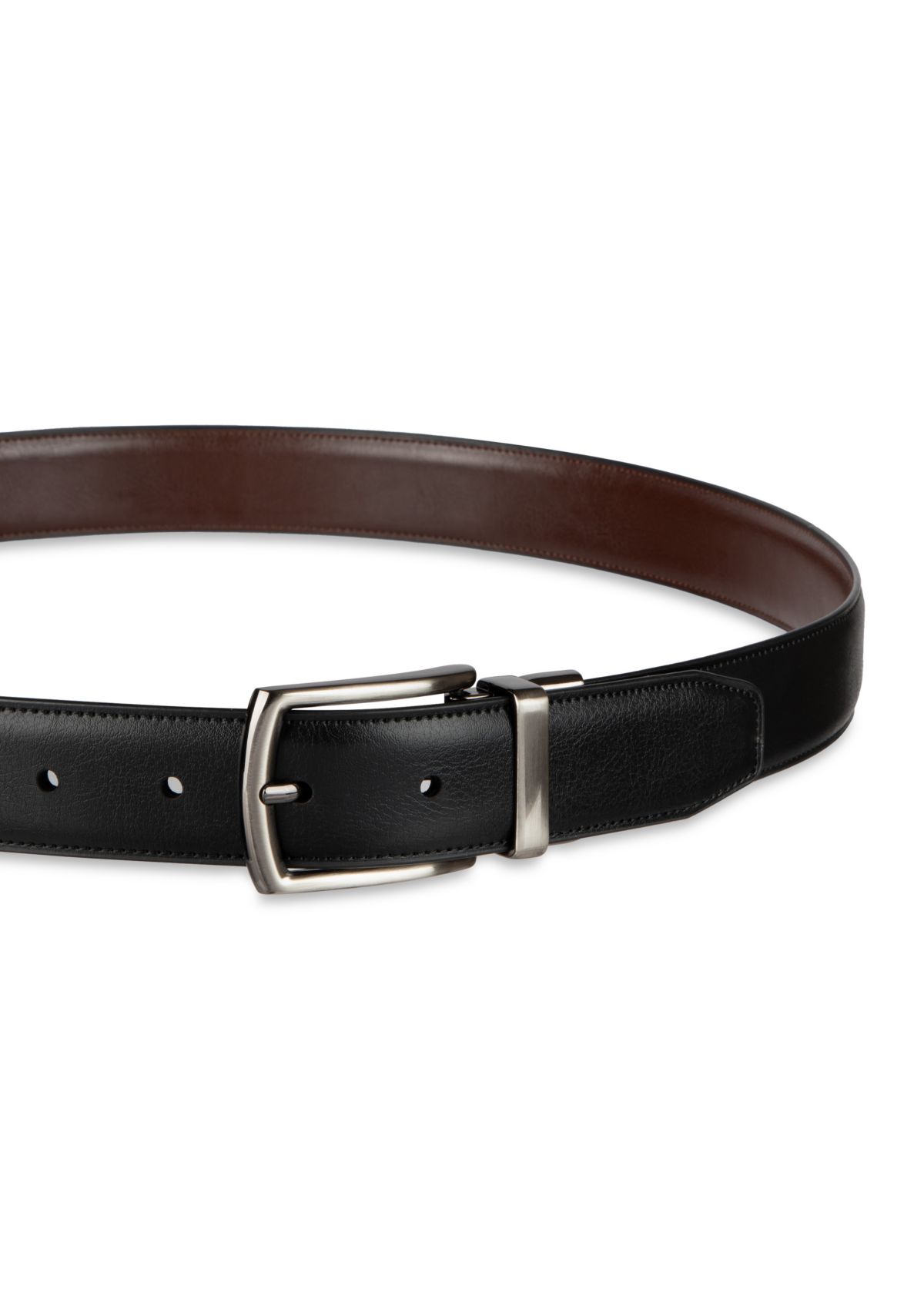Mens Reversible Stretch Dress Belt