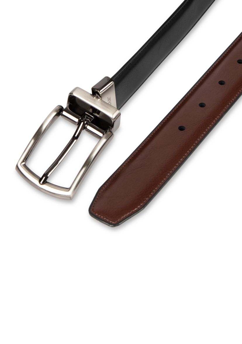 Mens Reversible Stretch Dress Belt