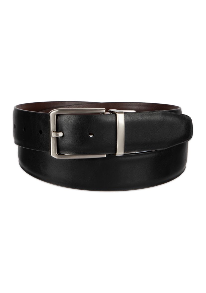 Mens Reversible Stretch Dress Belt