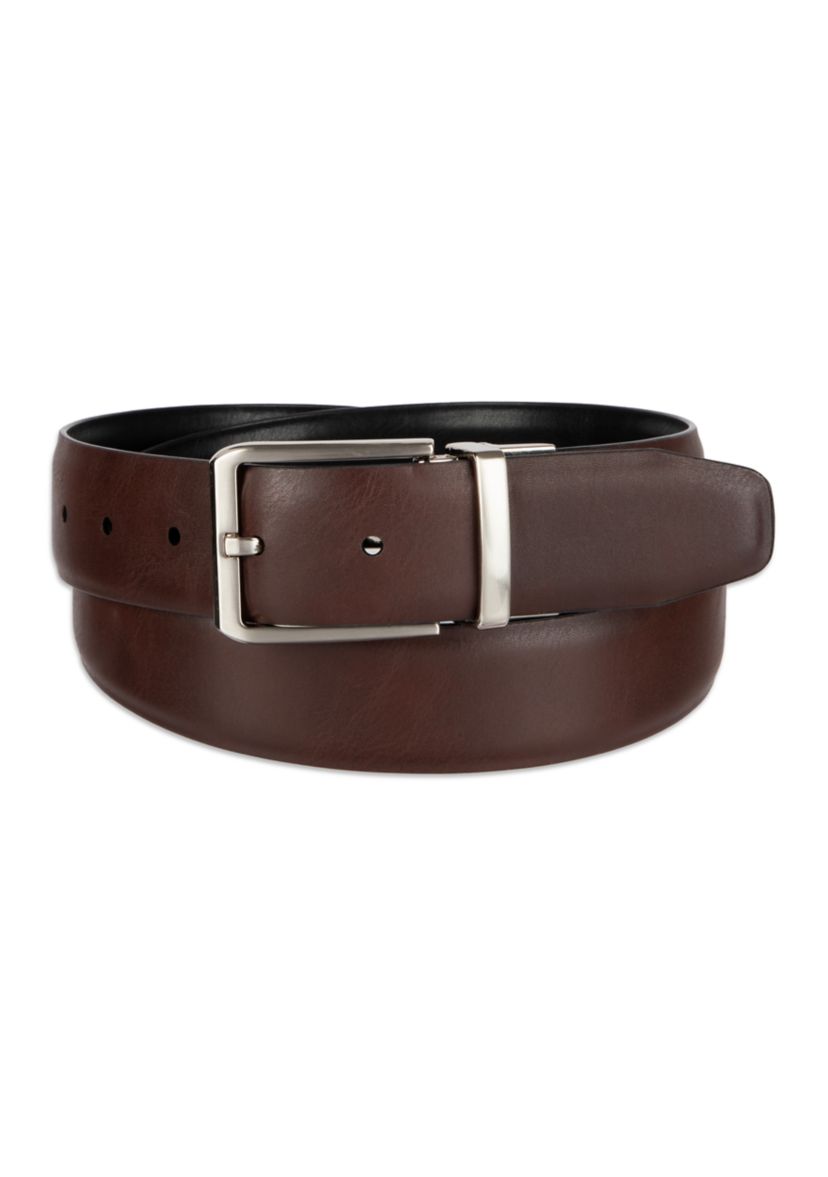 Mens Reversible Stretch Dress Belt