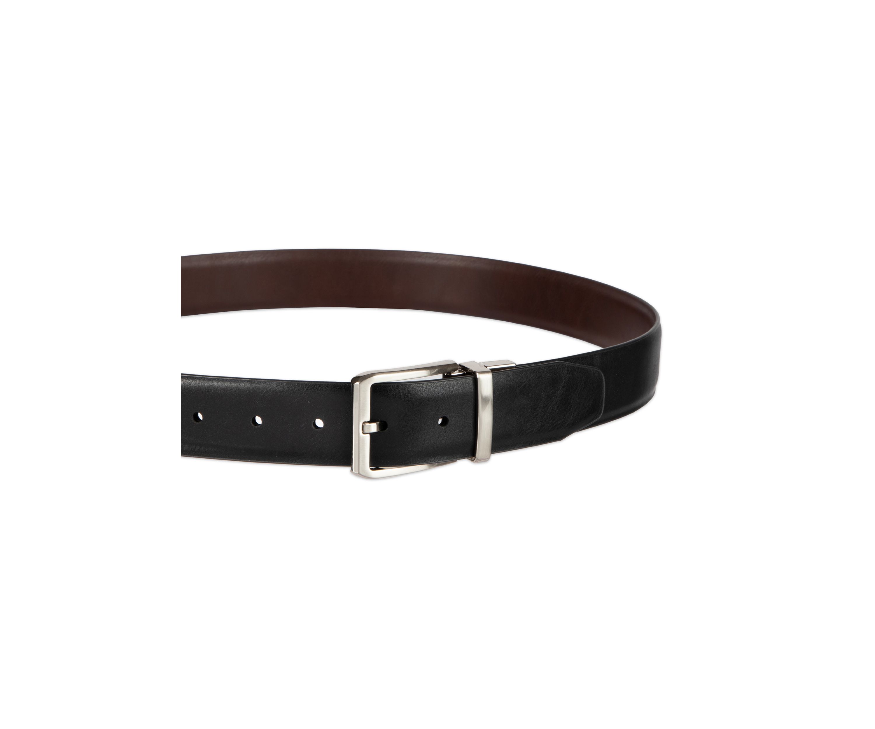 Mens Reversible Stretch Dress Belt