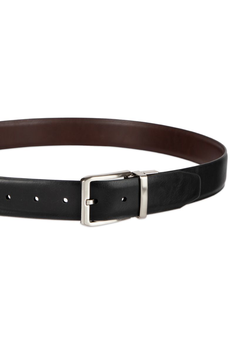 Mens Reversible Stretch Dress Belt