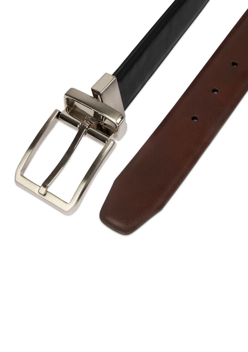 Mens Reversible Stretch Dress Belt