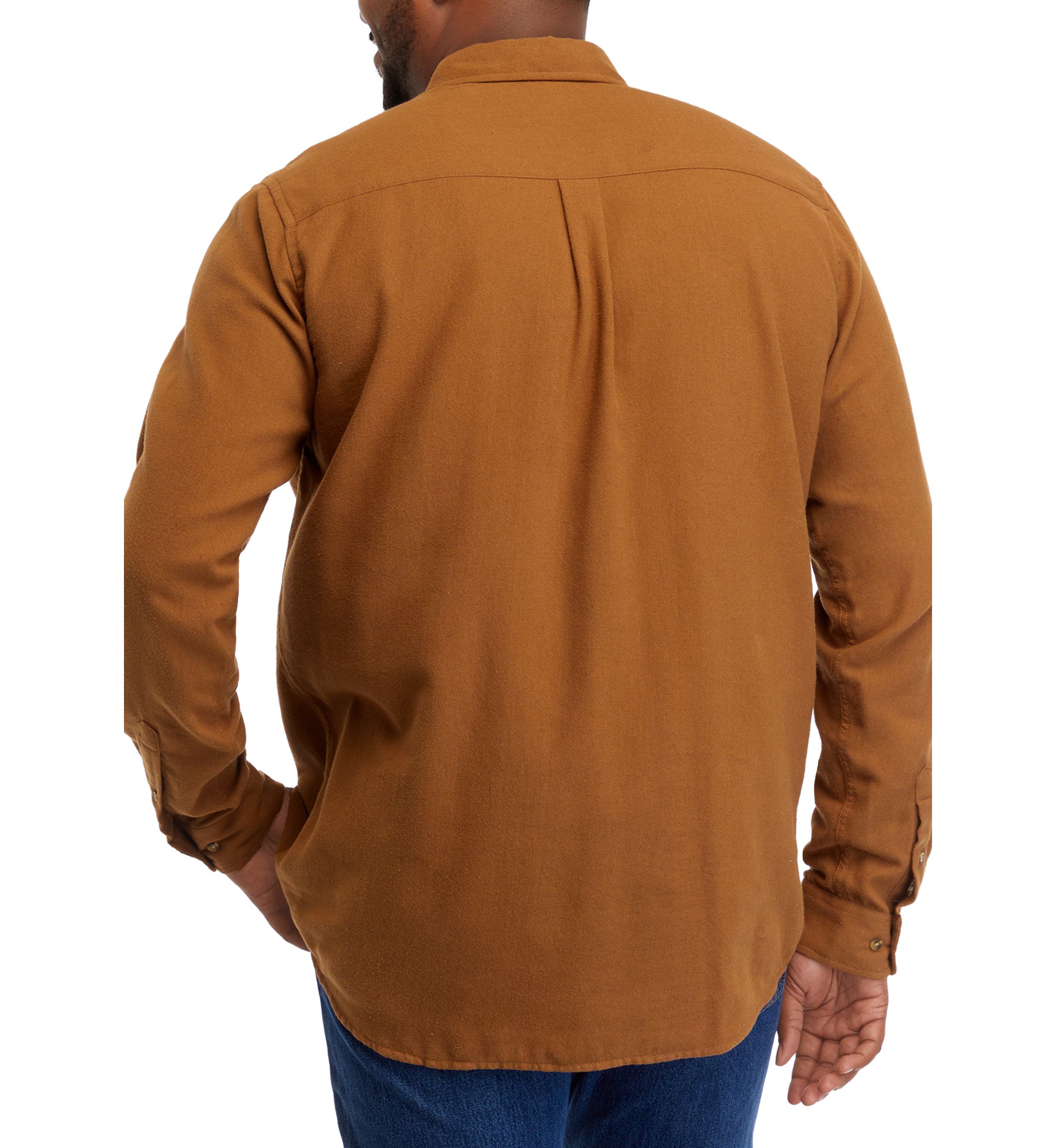 Big & Tall Long Sleeve Flannel Shirt 