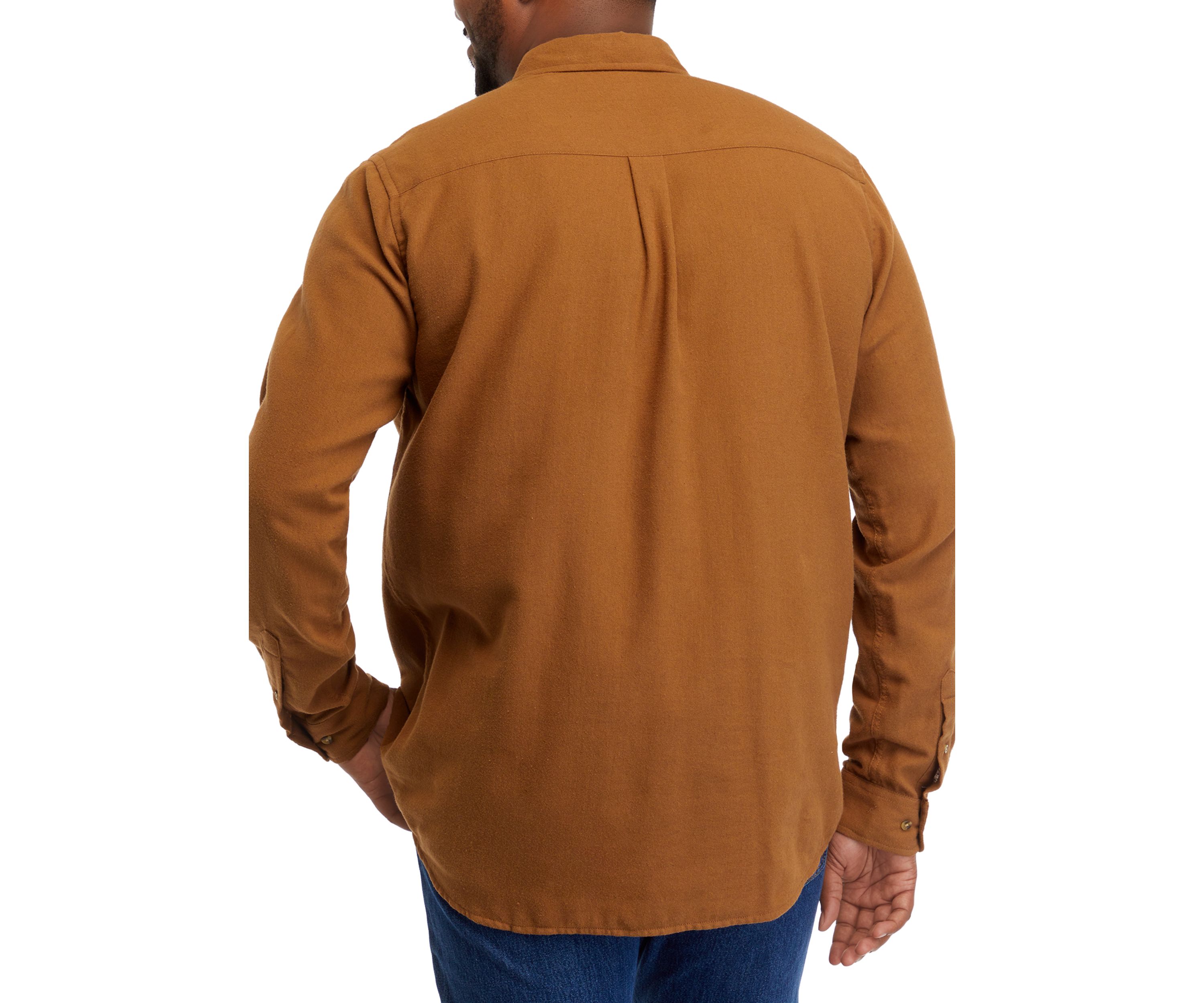 Big & Tall Long Sleeve Flannel Shirt 