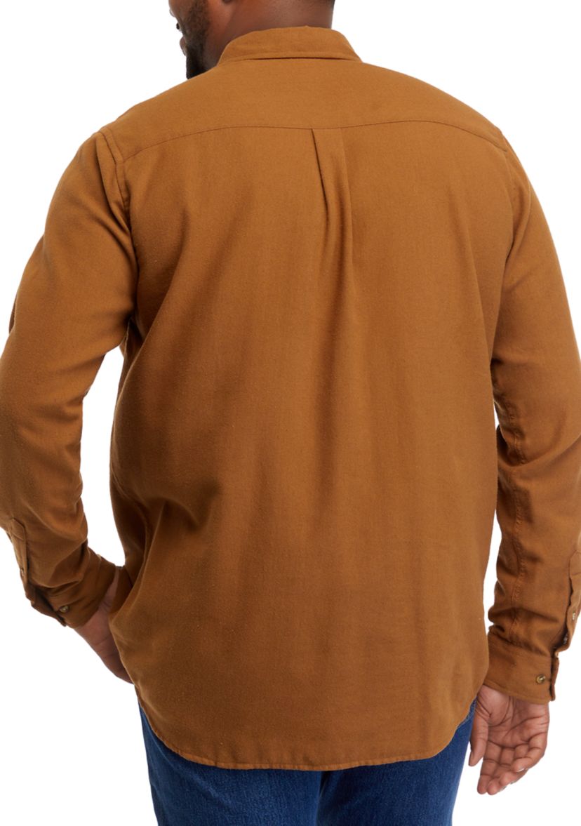 Big & Tall Long Sleeve Flannel Shirt 