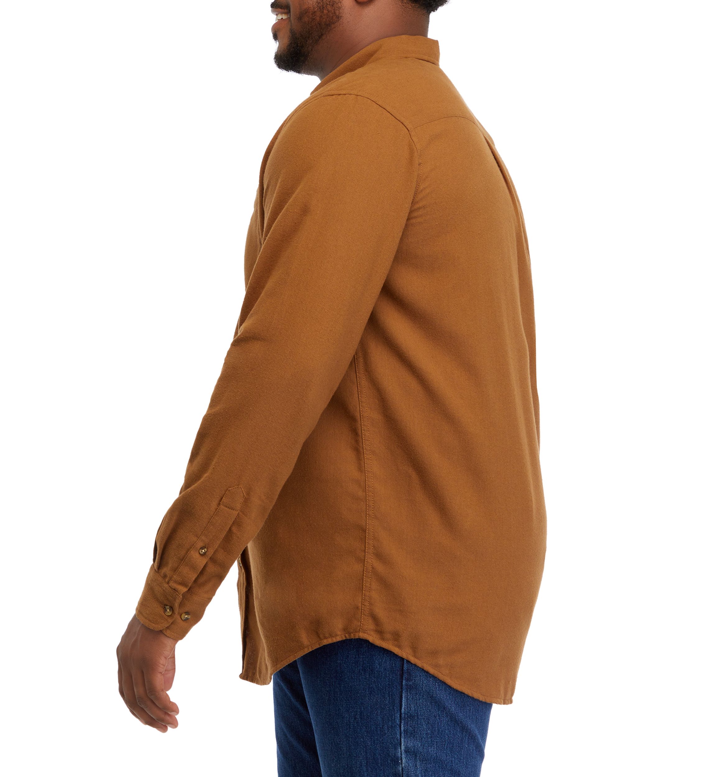 Big & Tall Long Sleeve Flannel Shirt 