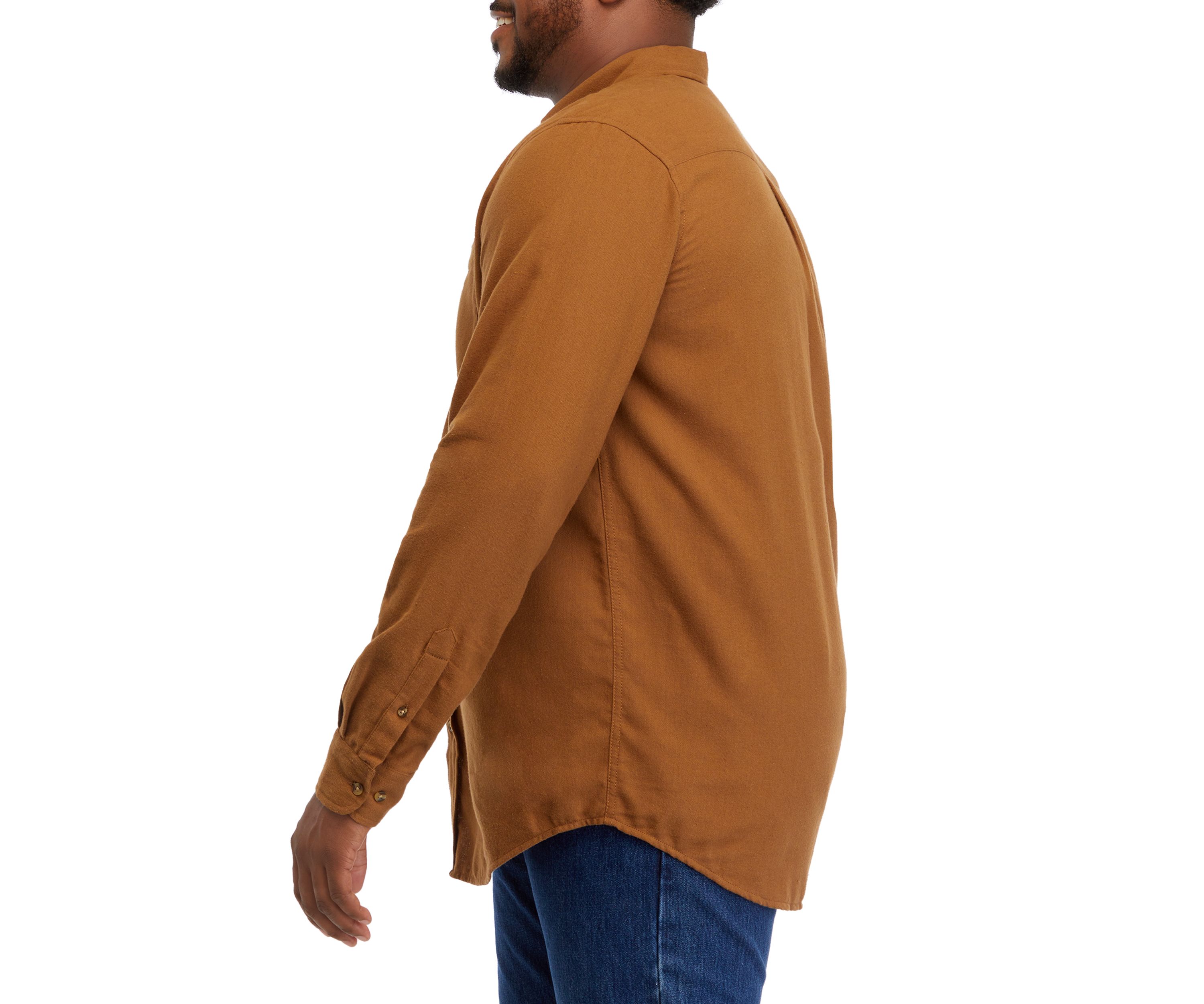 Big & Tall Long Sleeve Flannel Shirt 