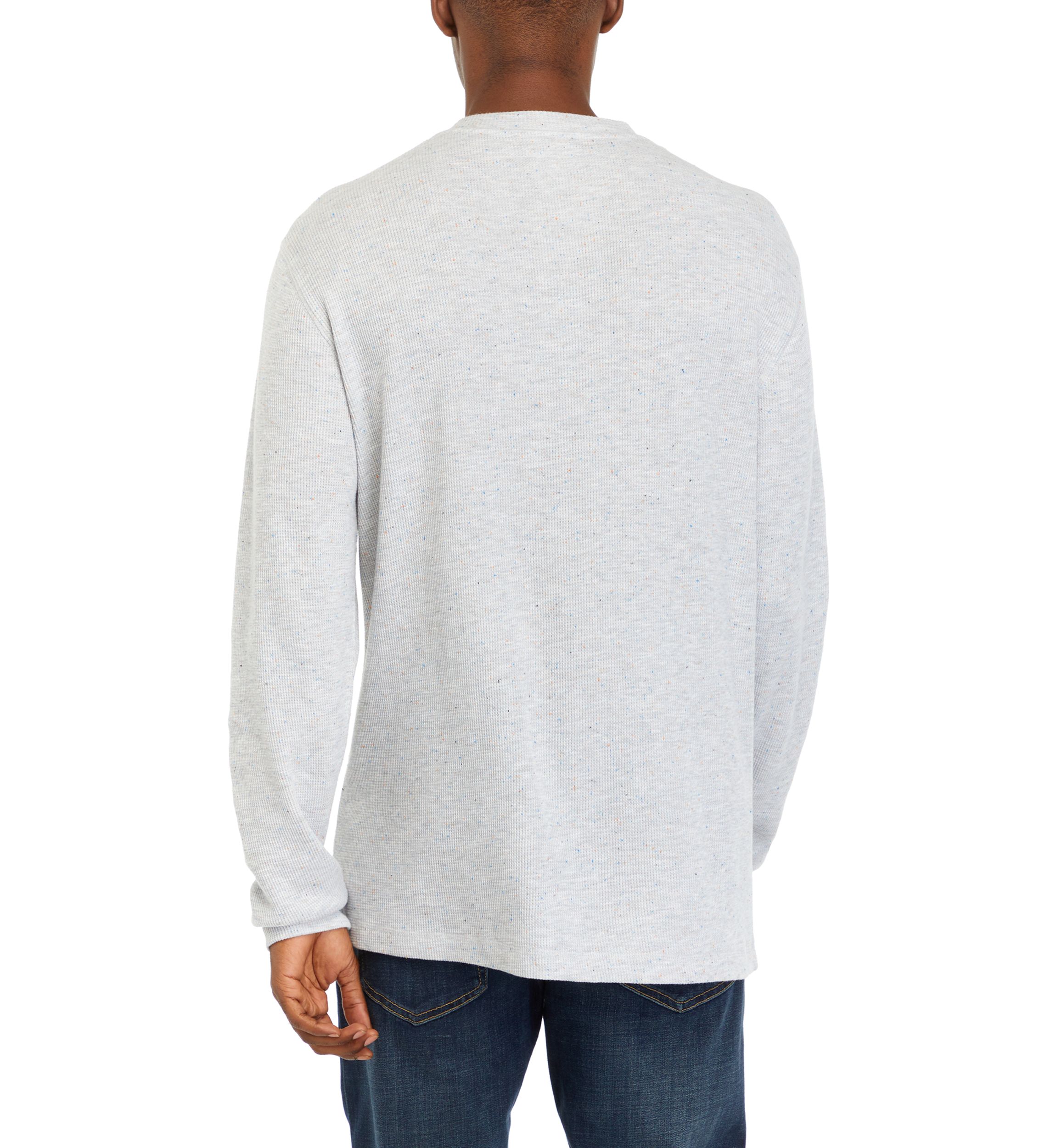 Long Sleeve Thermal Henley Shirt