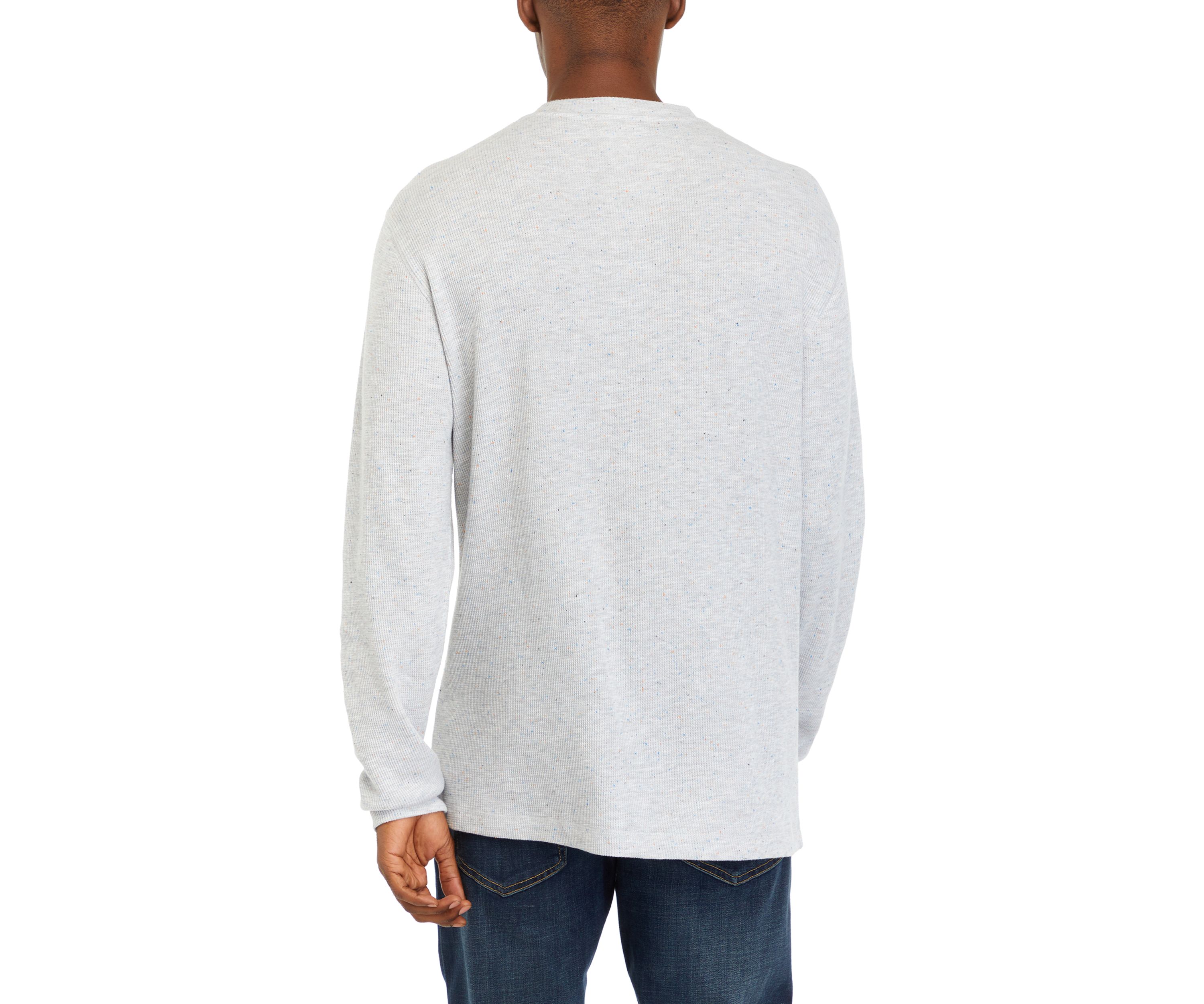 Long Sleeve Thermal Henley Shirt