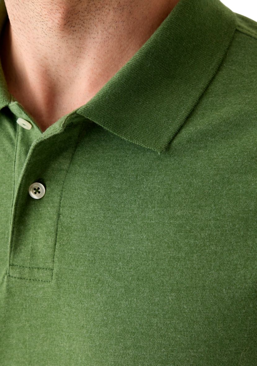Long Sleeve Jersey Polo Shirt