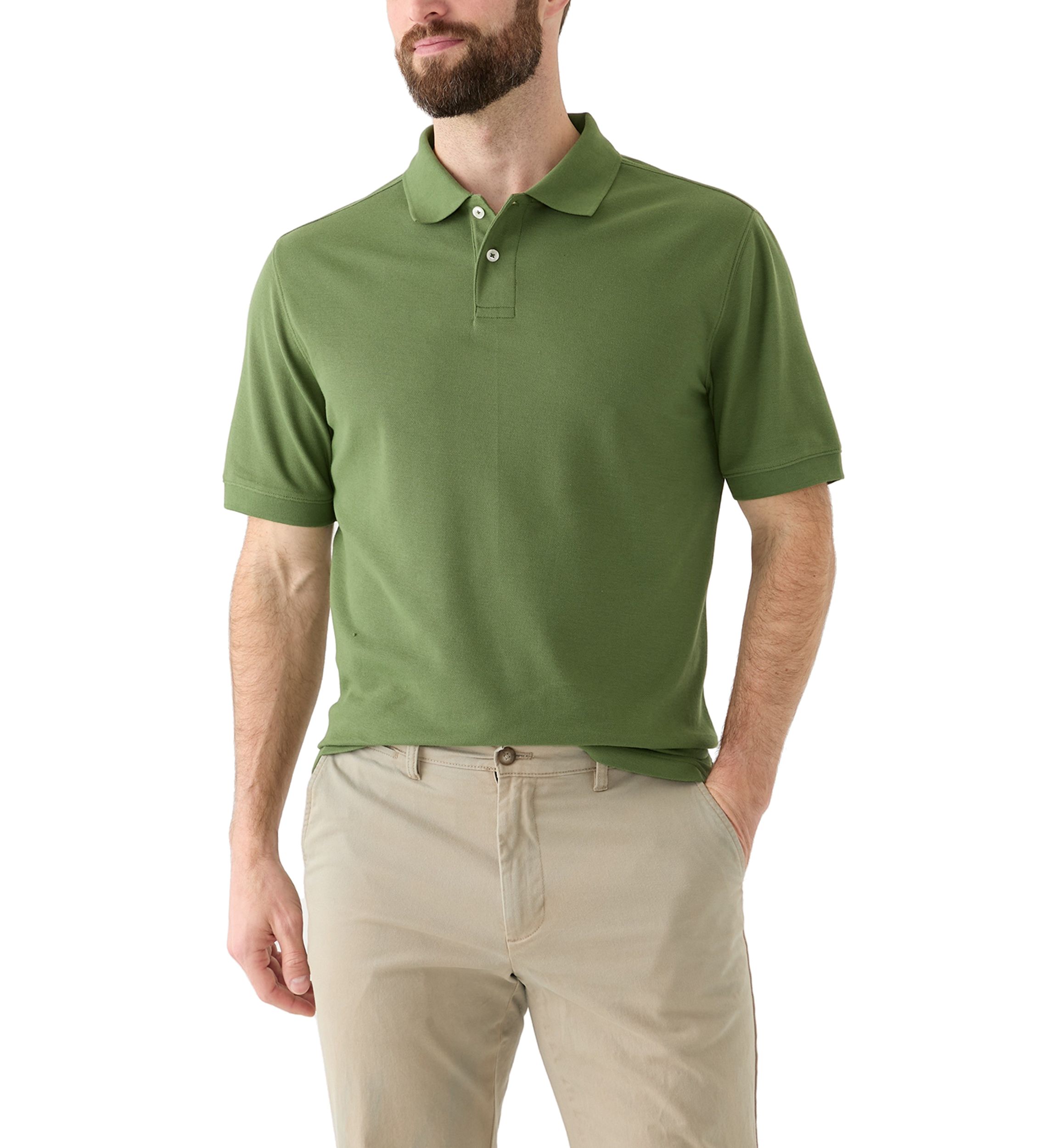 Short Sleeve Piqué Polo Shirt