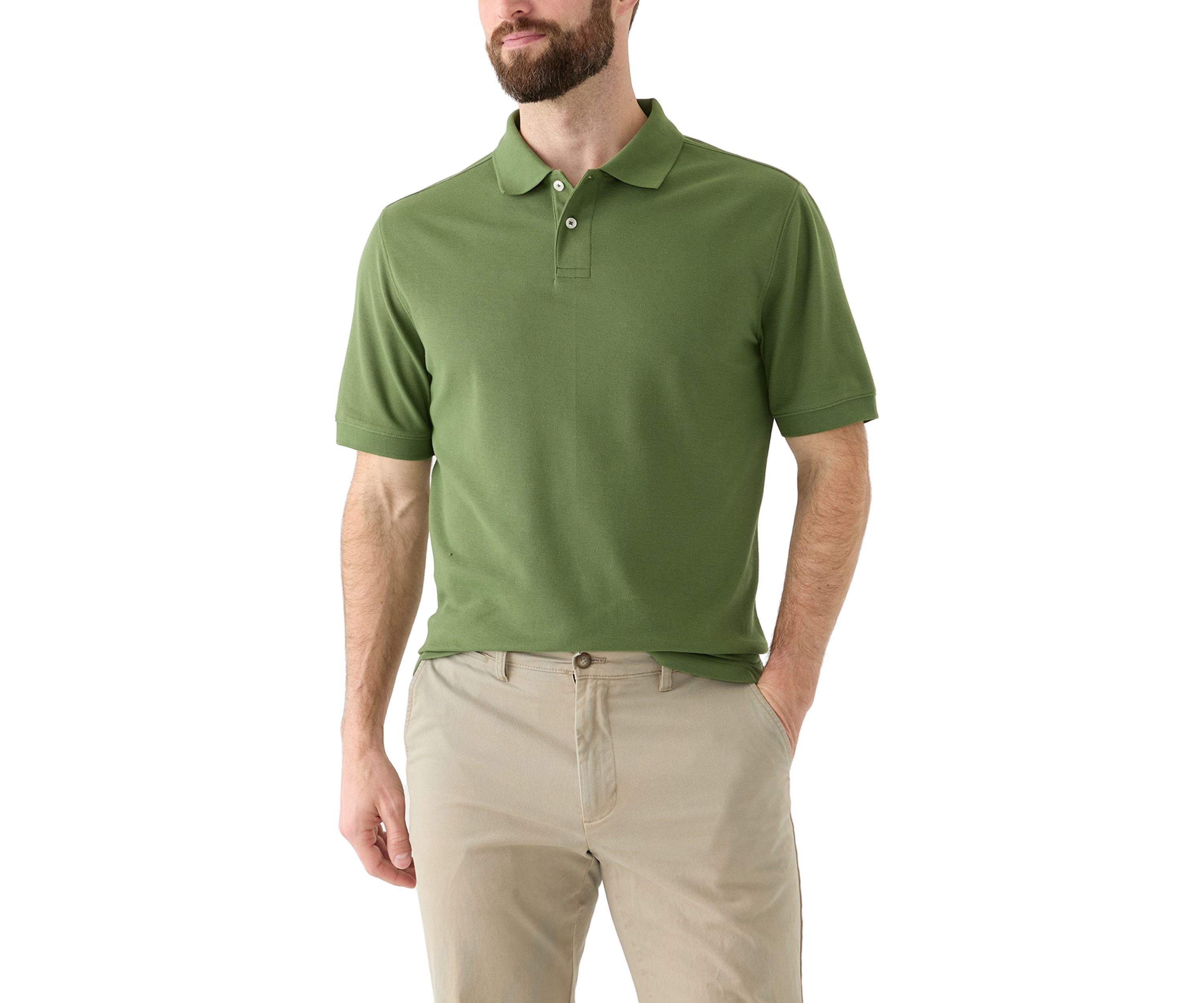 Short Sleeve Piqué Polo Shirt