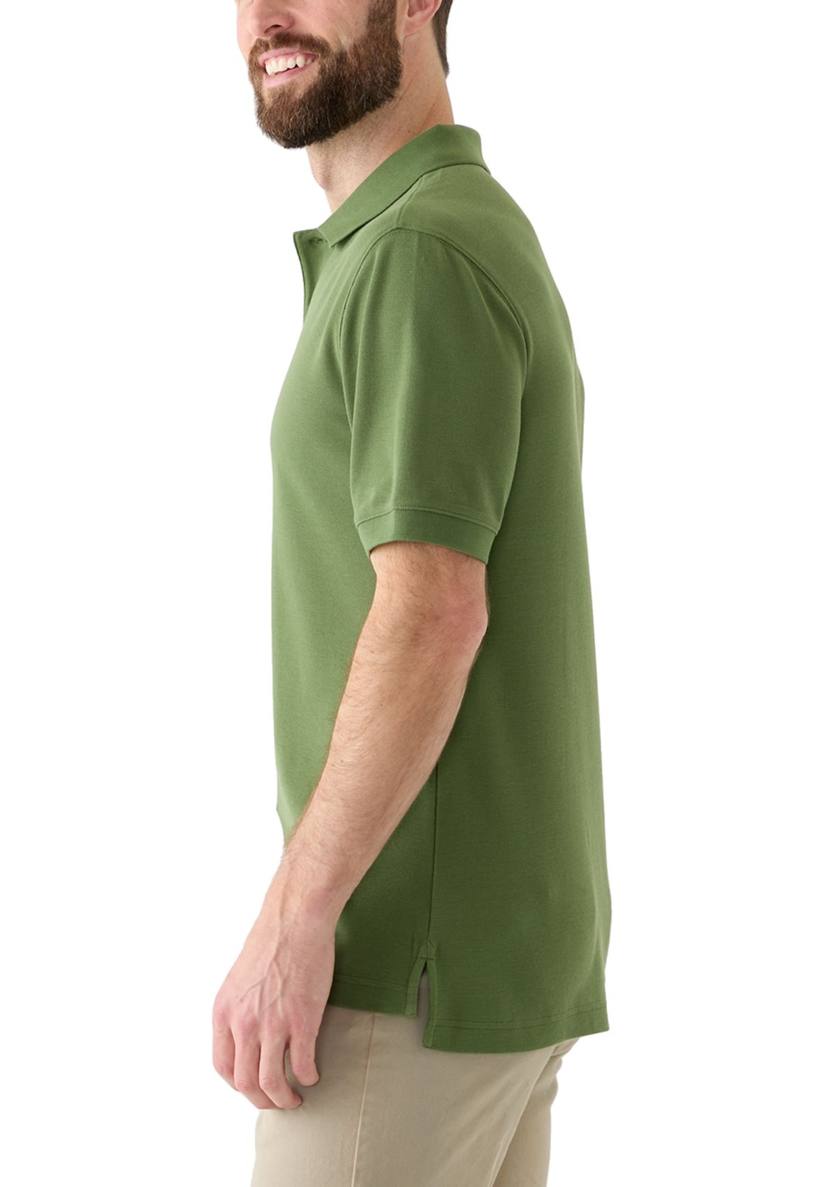 Short Sleeve Piqué Polo Shirt