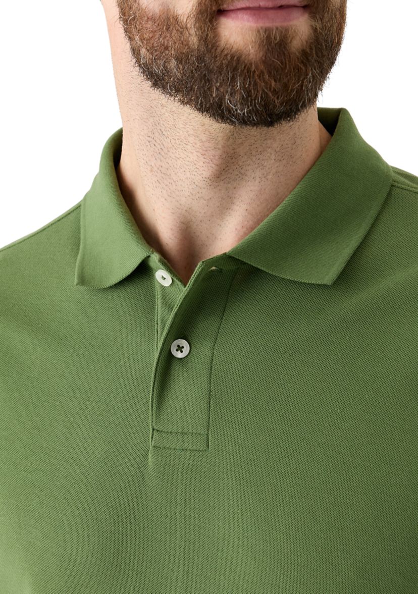 Short Sleeve Piqué Polo Shirt