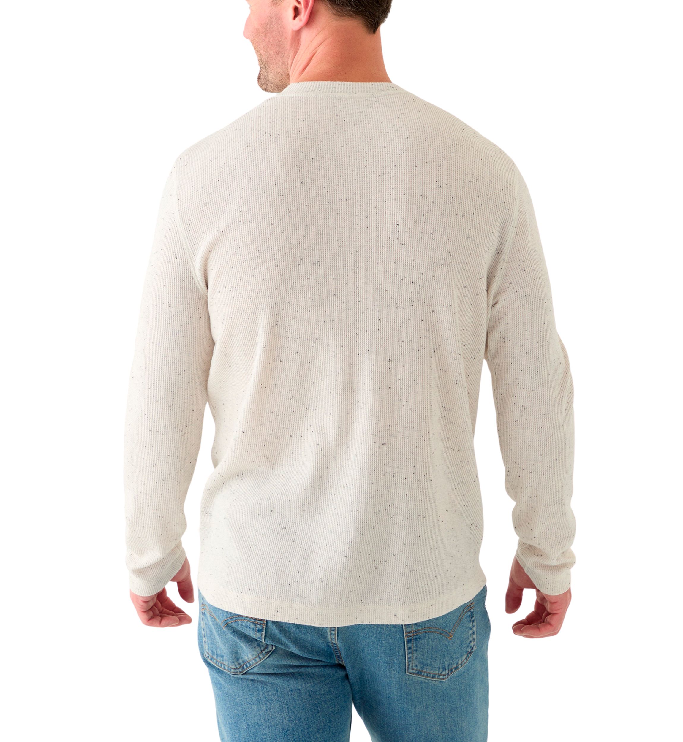 Long Sleeve Thermal Henley Shirt