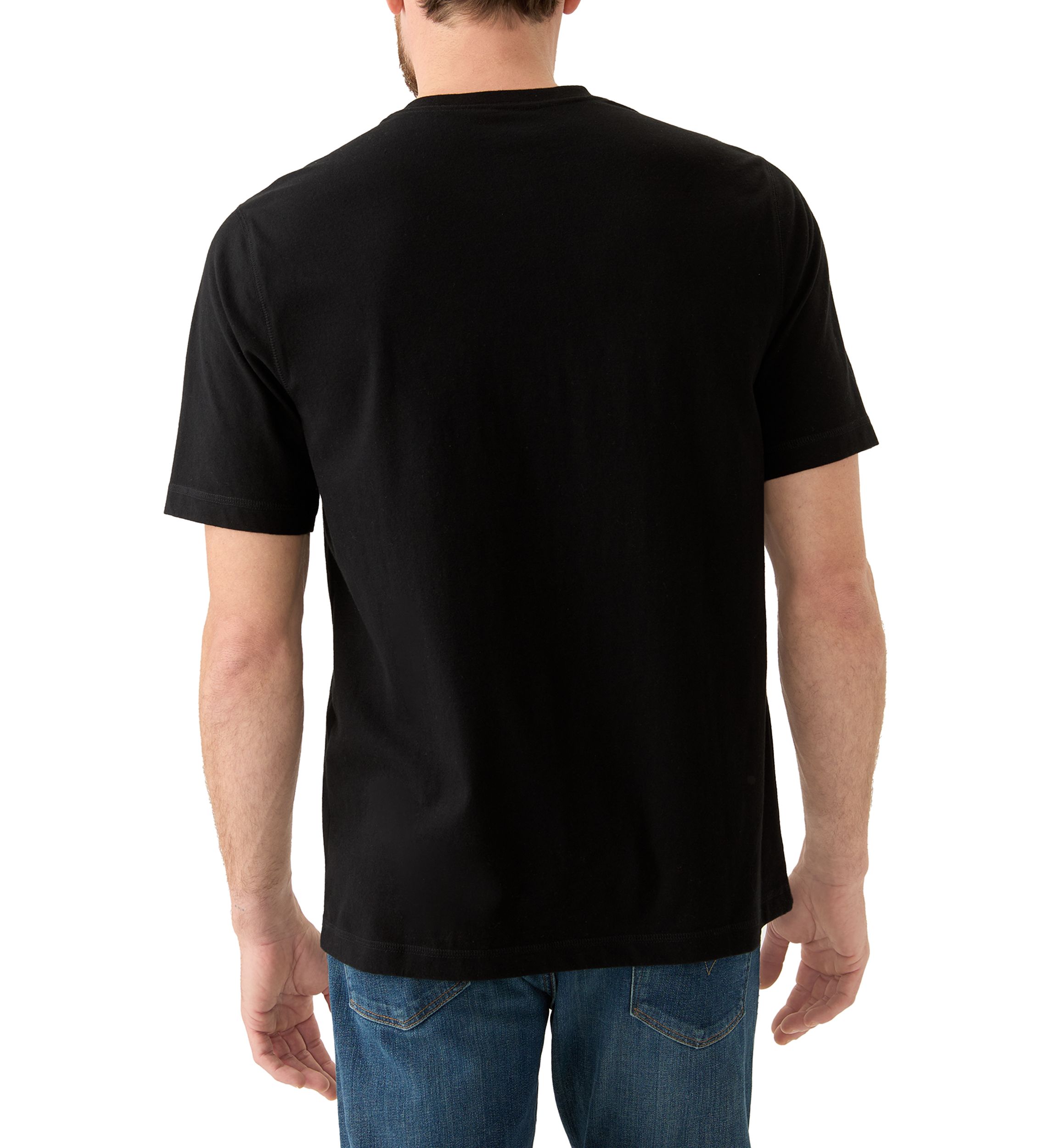 Short Sleeve Jersey Henley Shirt