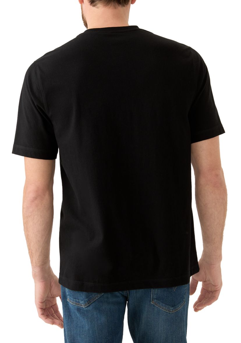 Short Sleeve Jersey Henley Shirt