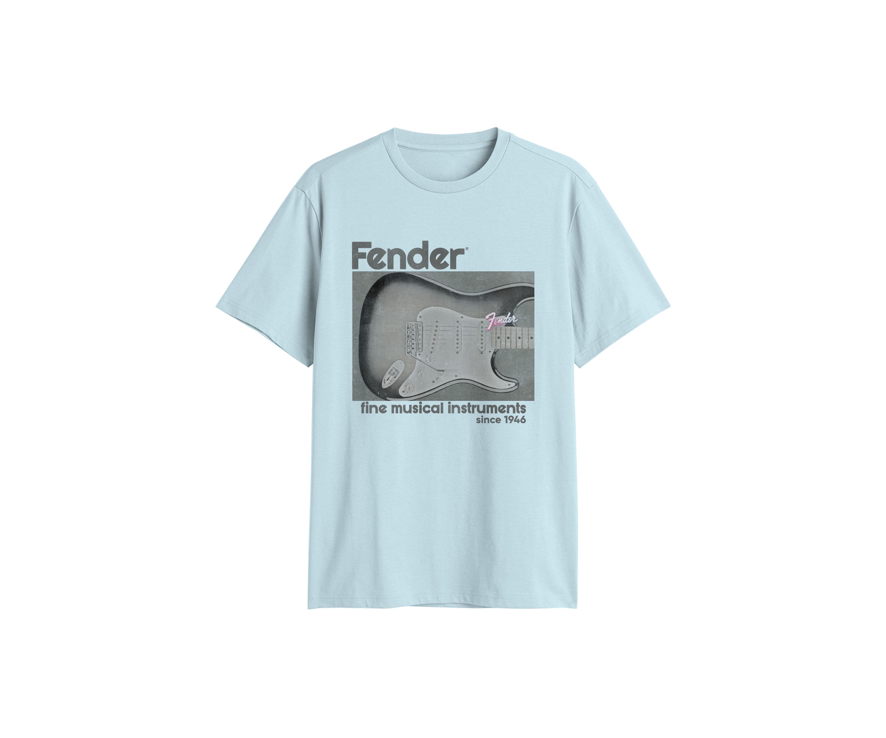 Mens Fender Photo Graphic T-Shirt